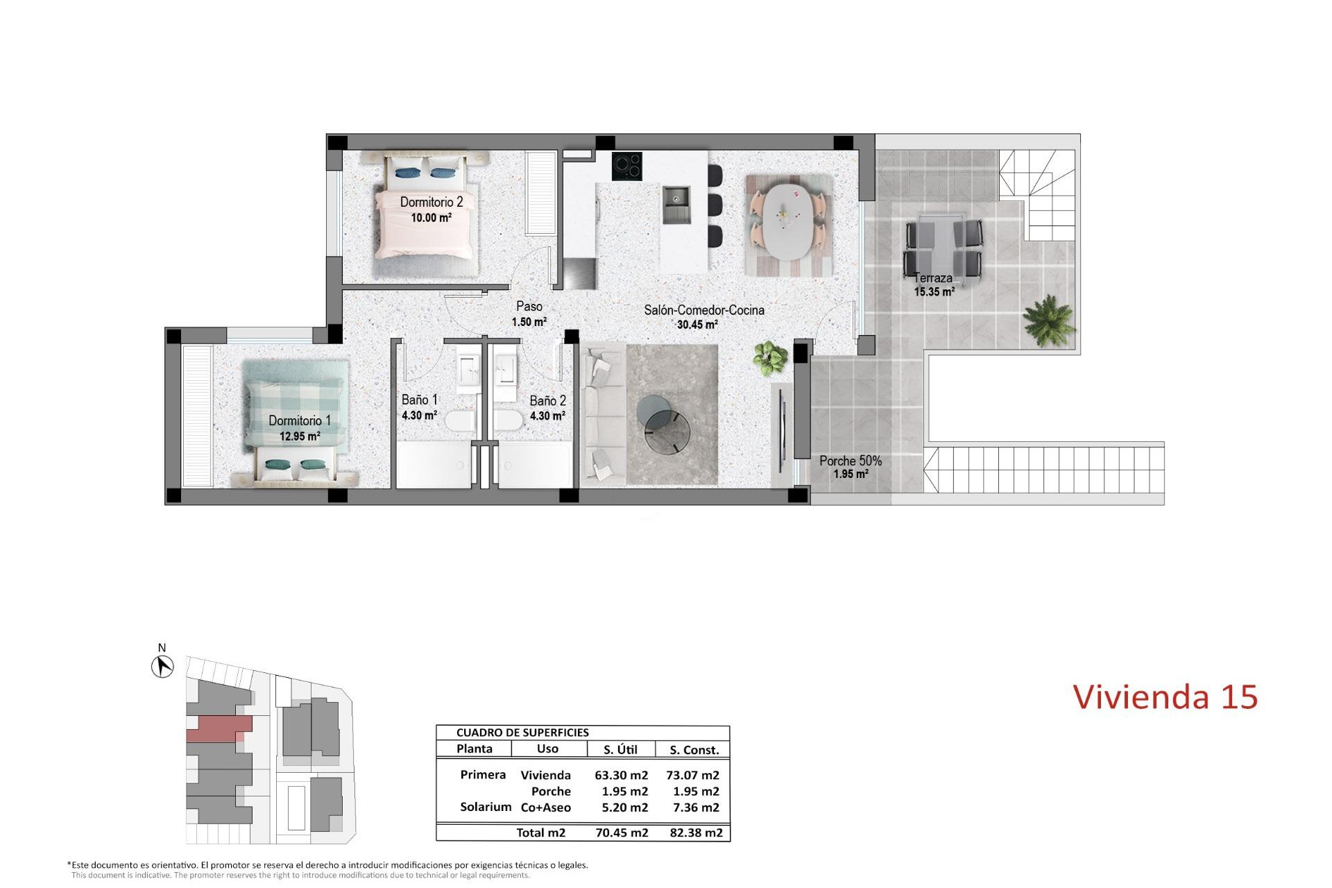 Nieuwbouw - Bungalow -
Pilar de la Horadada - pueblo