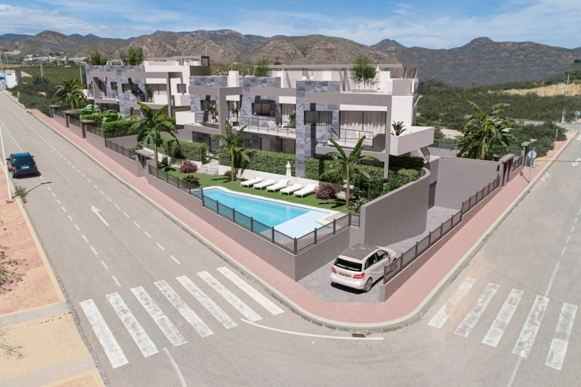 Nieuwbouw - Bungalow -
Puerto de Mazarron - Playa del Alamillo