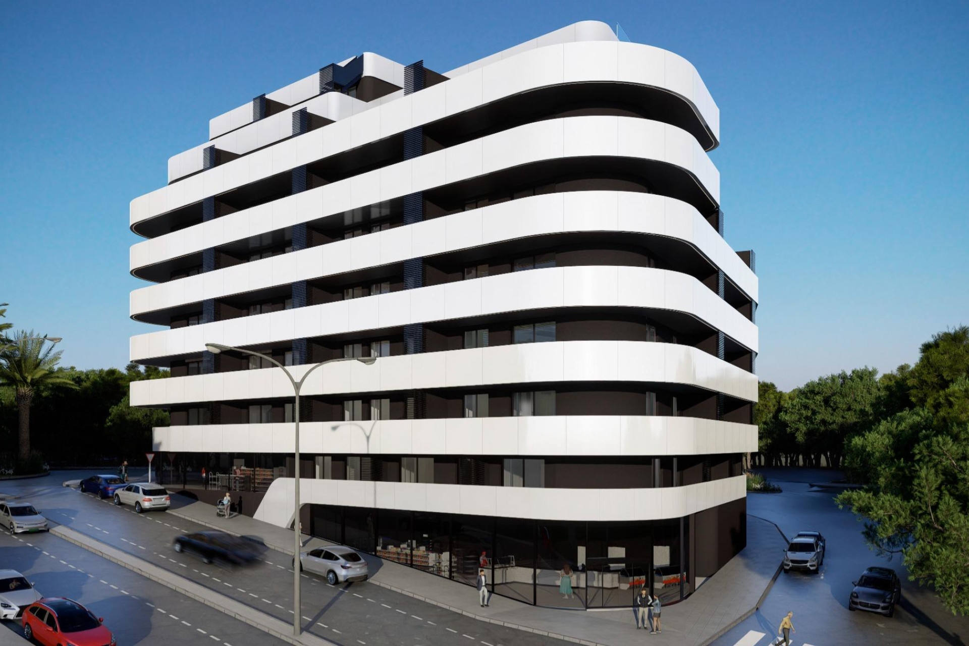 Nieuwbouw - Ground floor apartment -
Calpe - Arenal Bol