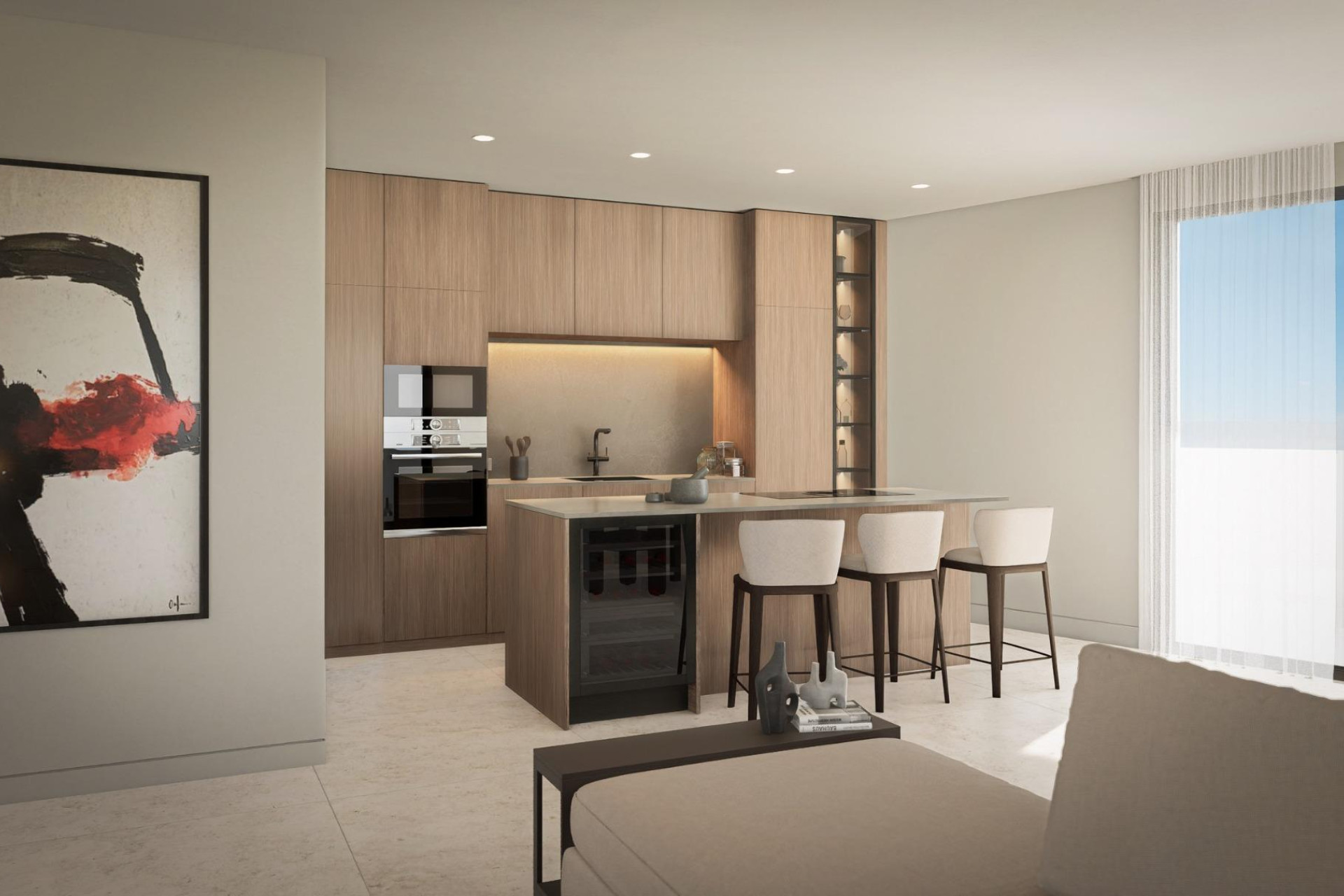 Nieuwbouw - Ground floor apartment -
Calpe - Arenal Bol