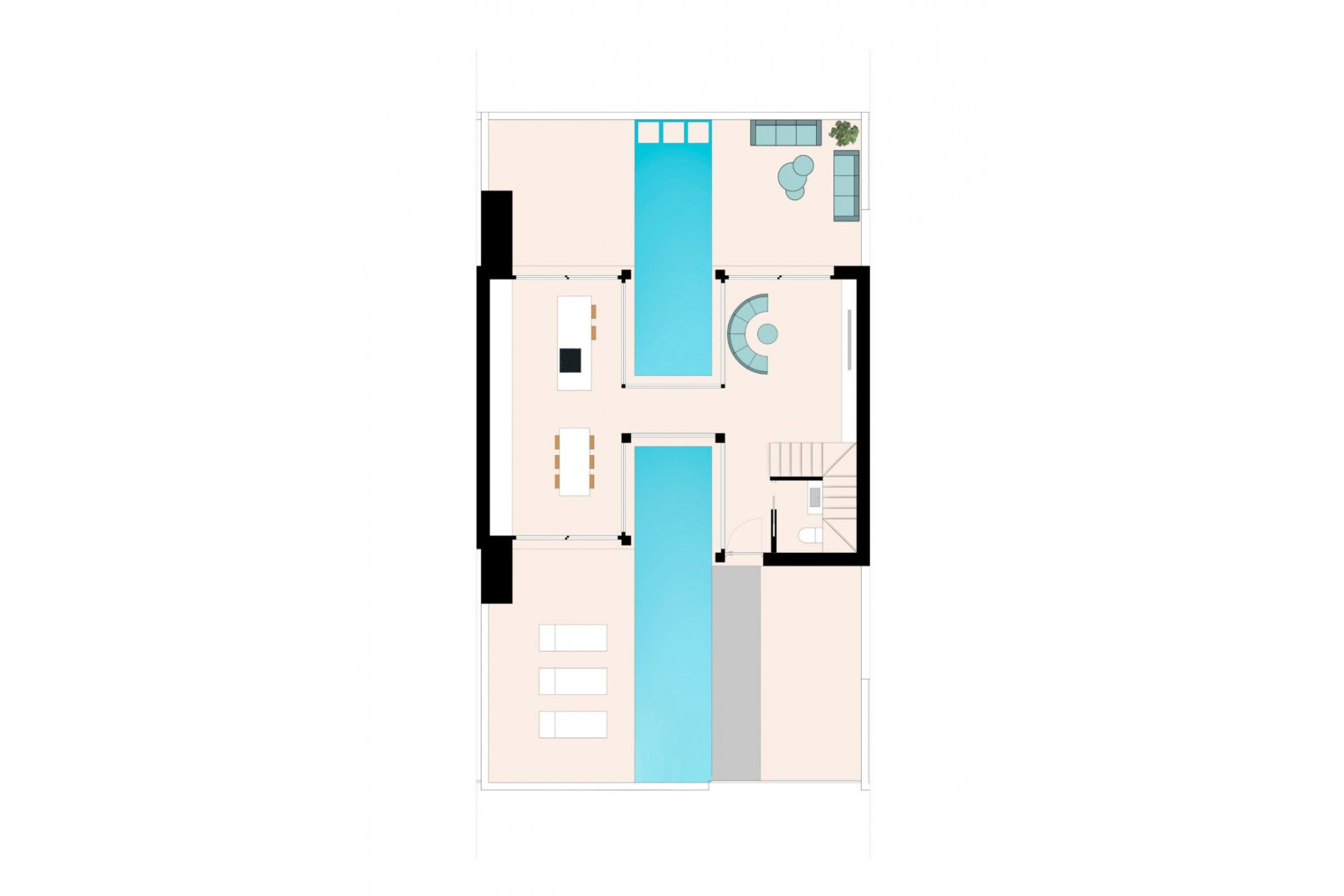 Nieuwbouw - Herenhuis -
Formentera del Segura