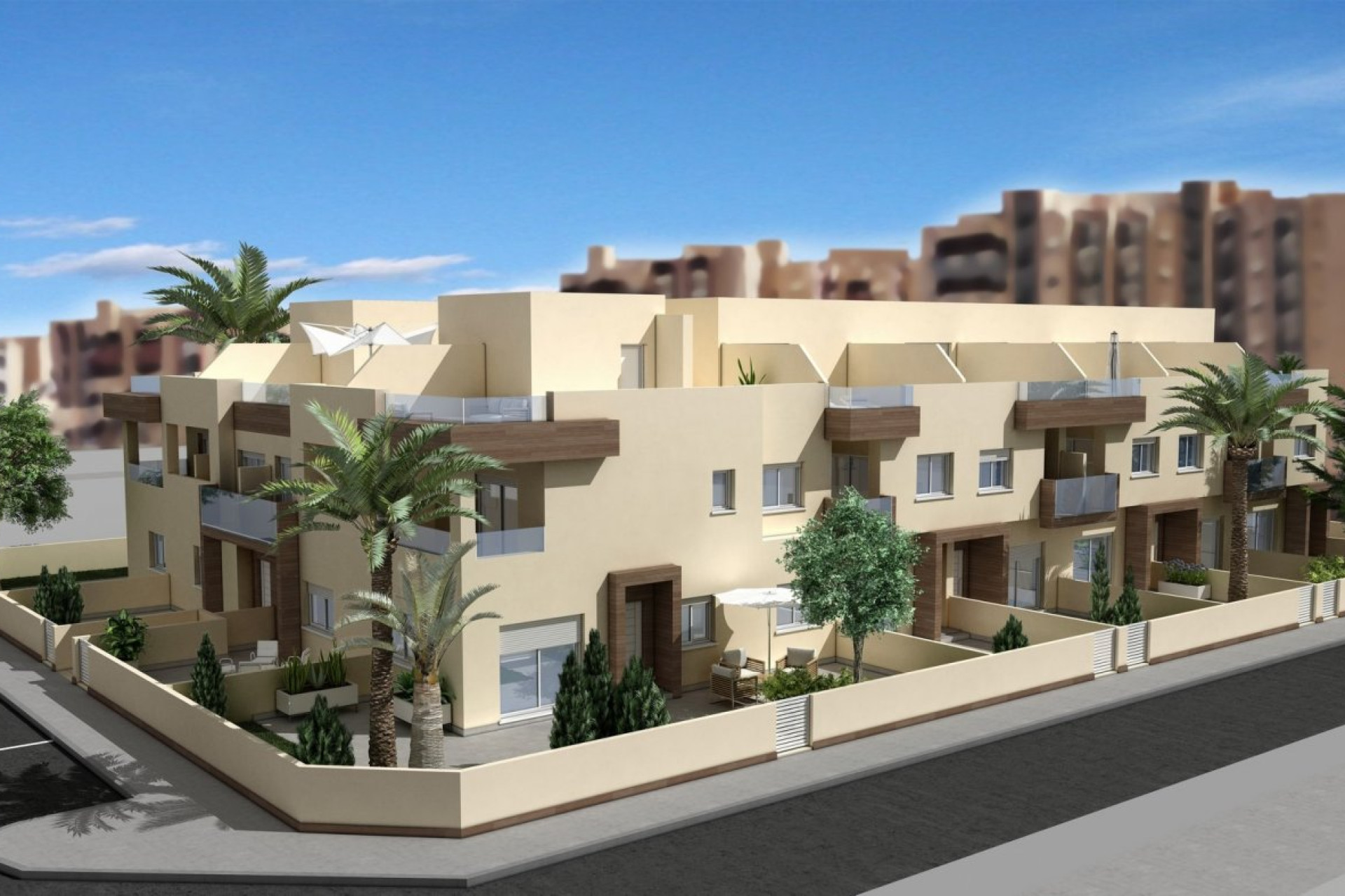 Nieuwbouw - Herenhuis -
La Manga del Mar Menor - La Manga