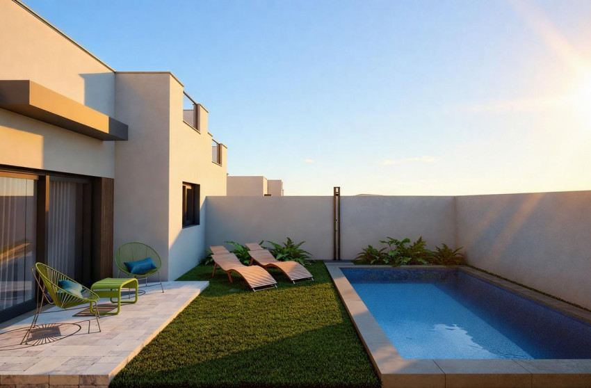 Nieuwbouw - Herenhuis -
Mazarron - Country Club