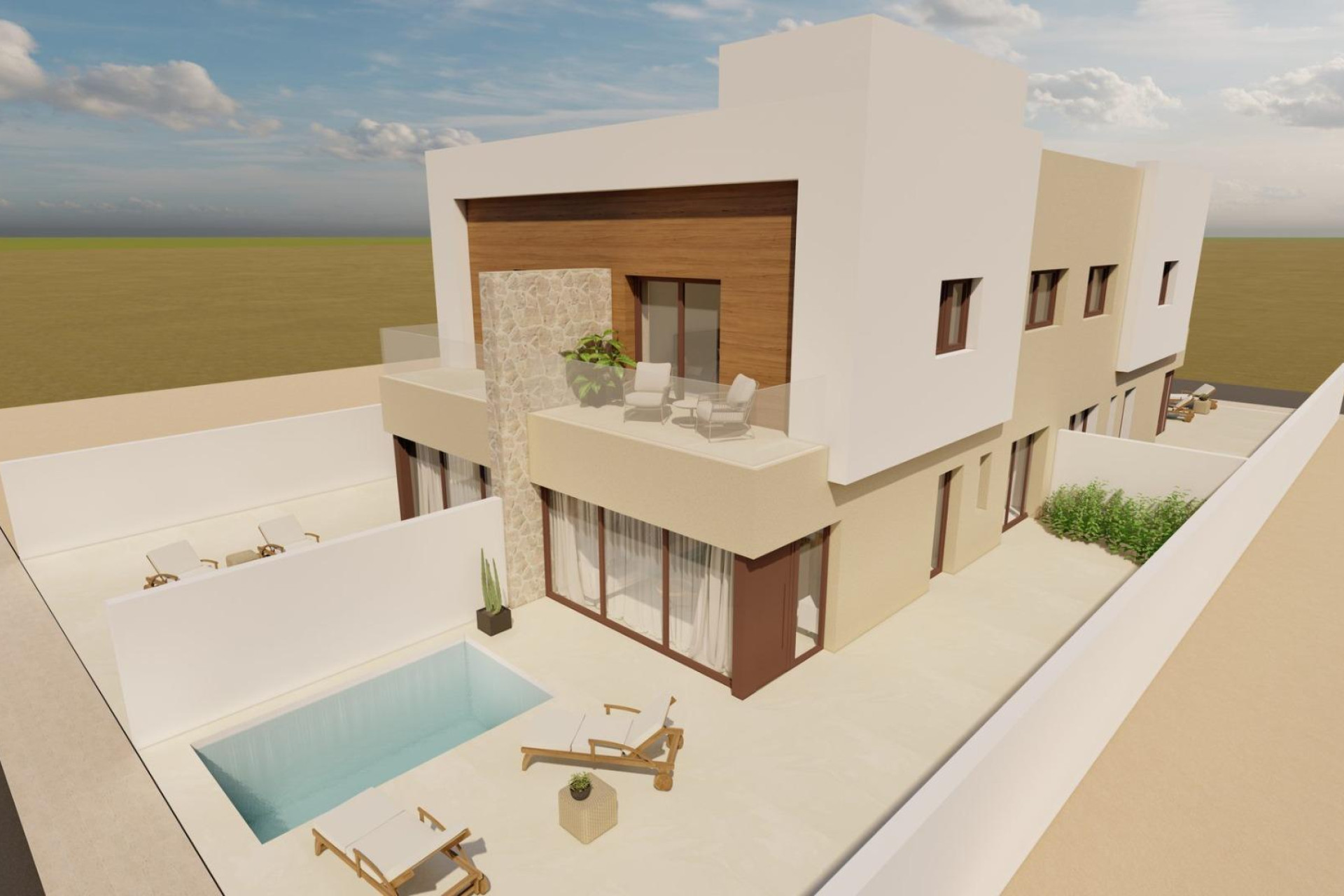 Nieuwbouw - Herenhuis -
San Javier - pueblo