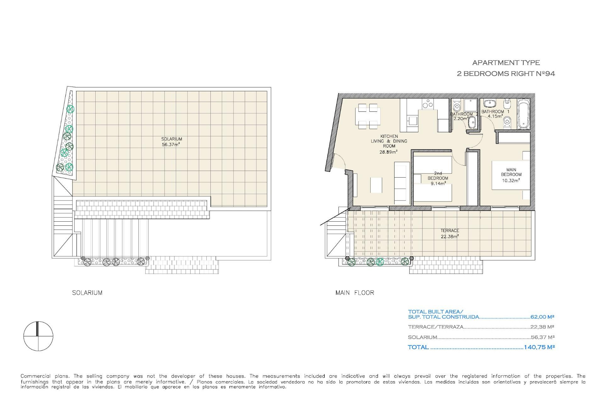 Nieuwbouw - Penthouse -
Aguilas - Collados