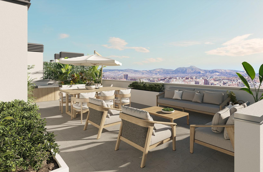 Nieuwbouw - Penthouse -
Alicante - San Agustín-PAU 2
