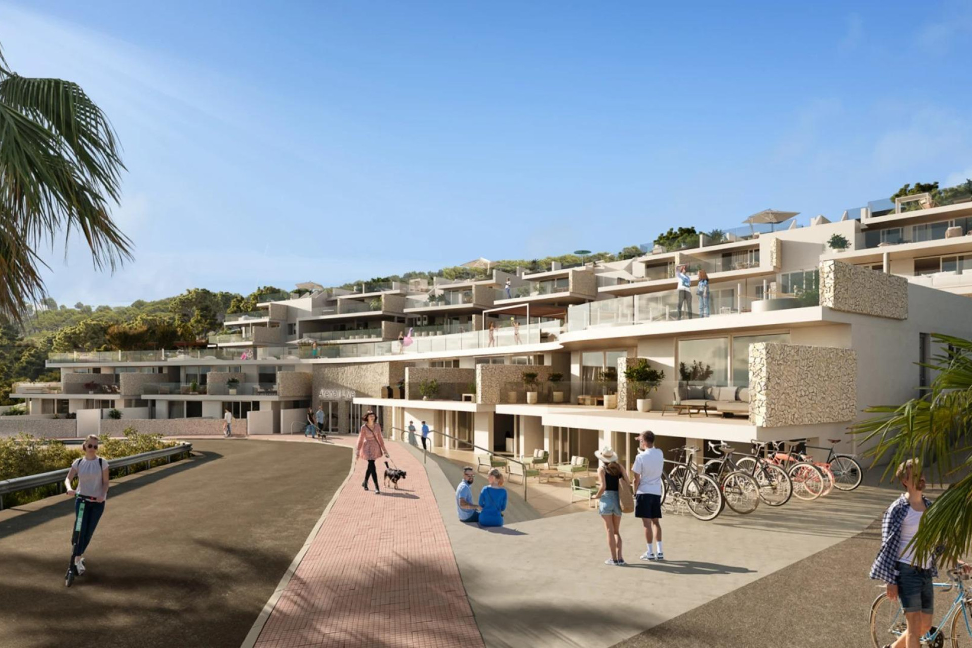 Nieuwbouw - Penthouse -
Arenal d´en Castell - pueblo