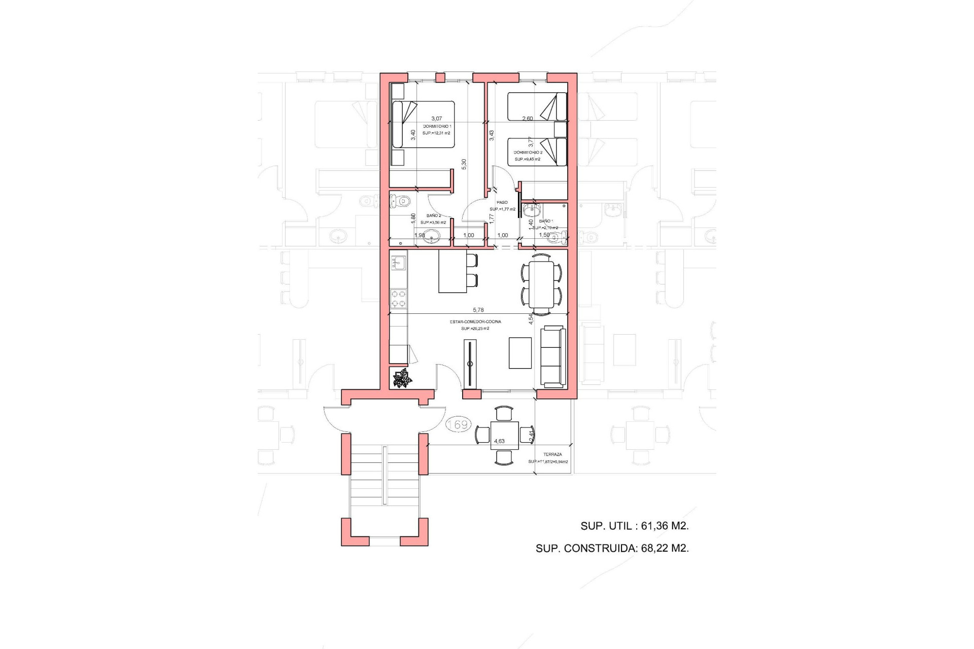 Nieuwbouw - Penthouse -
Fuente Álamo - La Pinilla