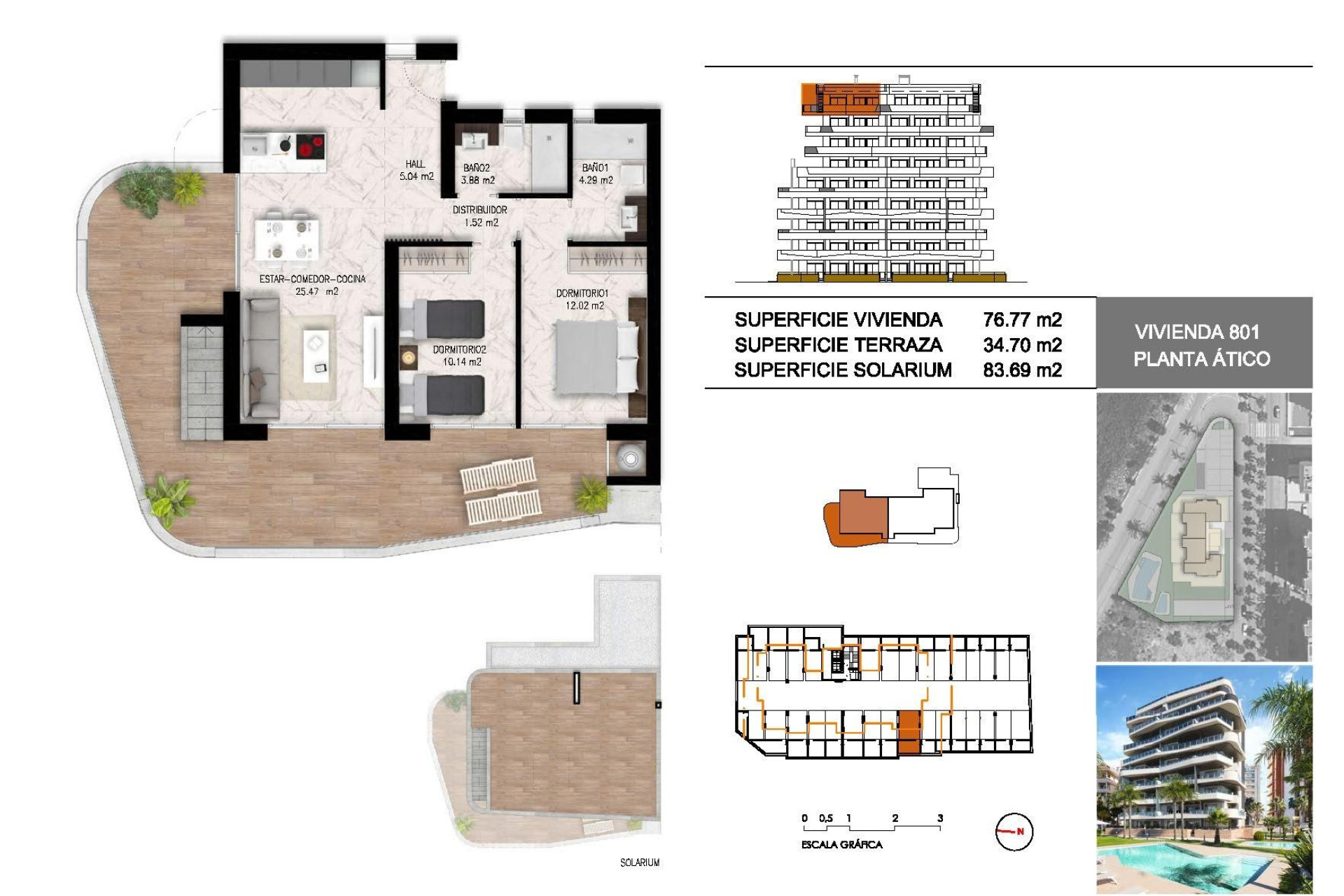 Nieuwbouw - Penthouse -
Guardamar del Segura - Puerto