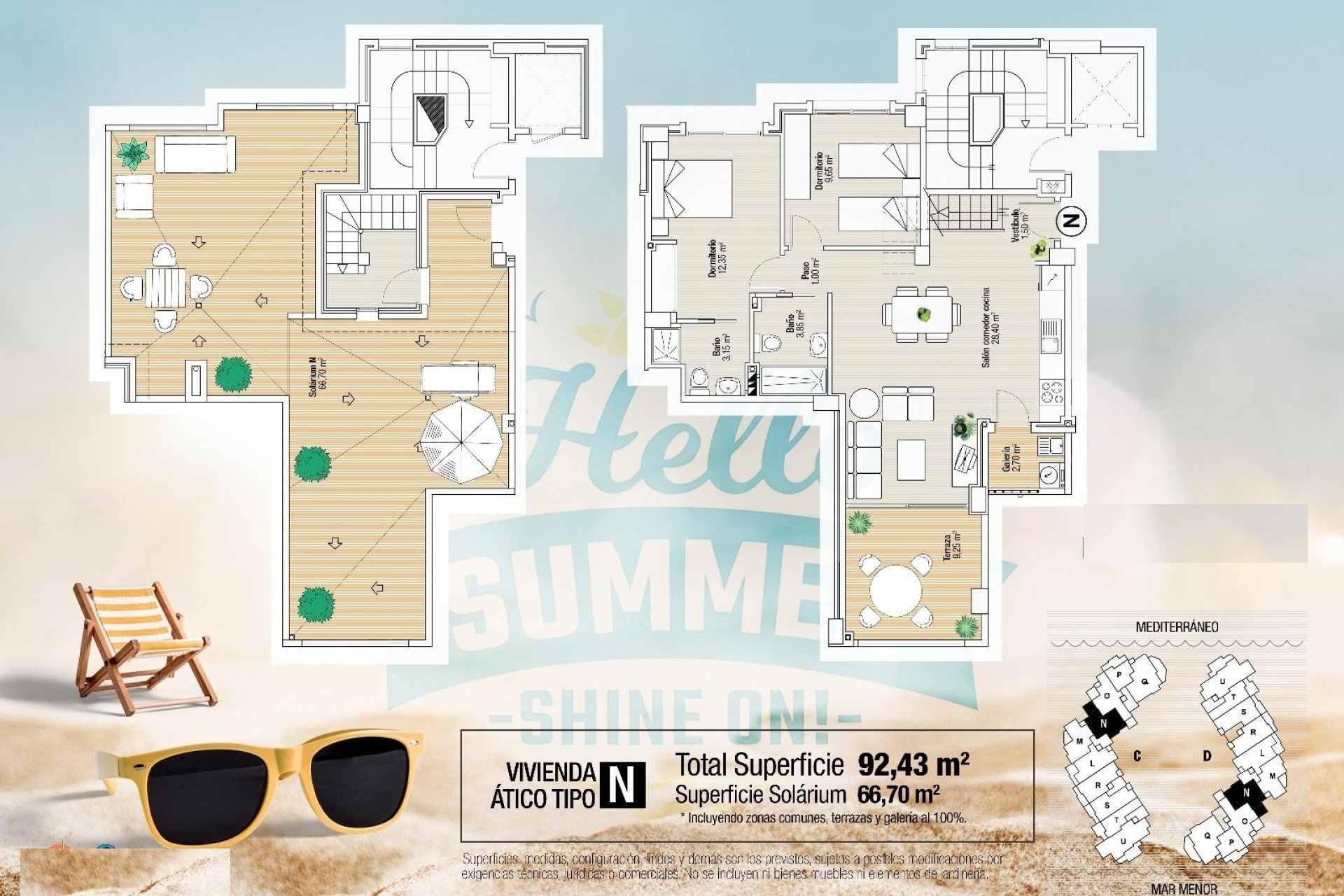 Nieuwbouw - Penthouse -
La Manga del Mar Menor - La Manga