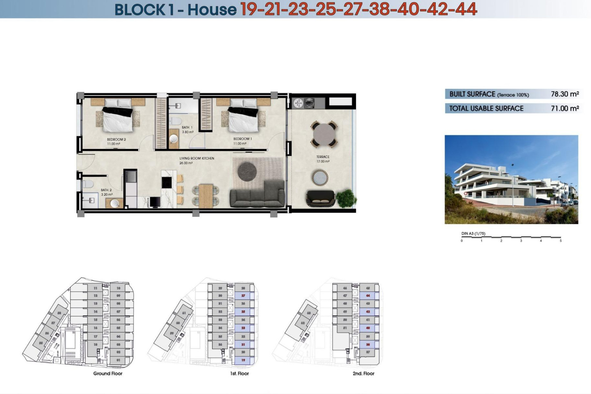 Nieuwbouw - Penthouse -
La Marina - La Marina del Pinet