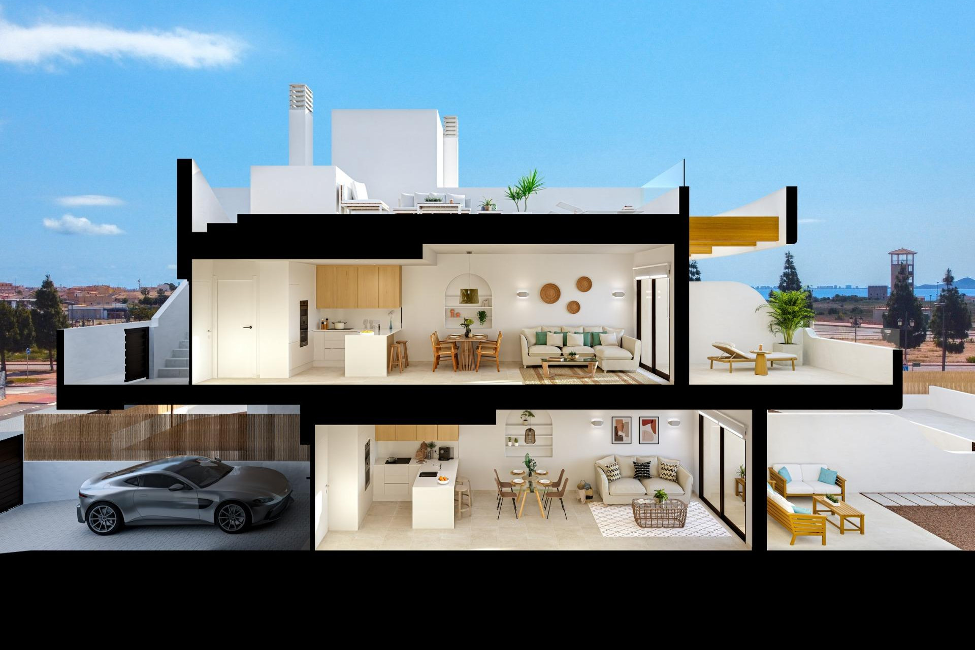 Nieuwbouw - Penthouse -
Los Alcazares - La Serena Golf