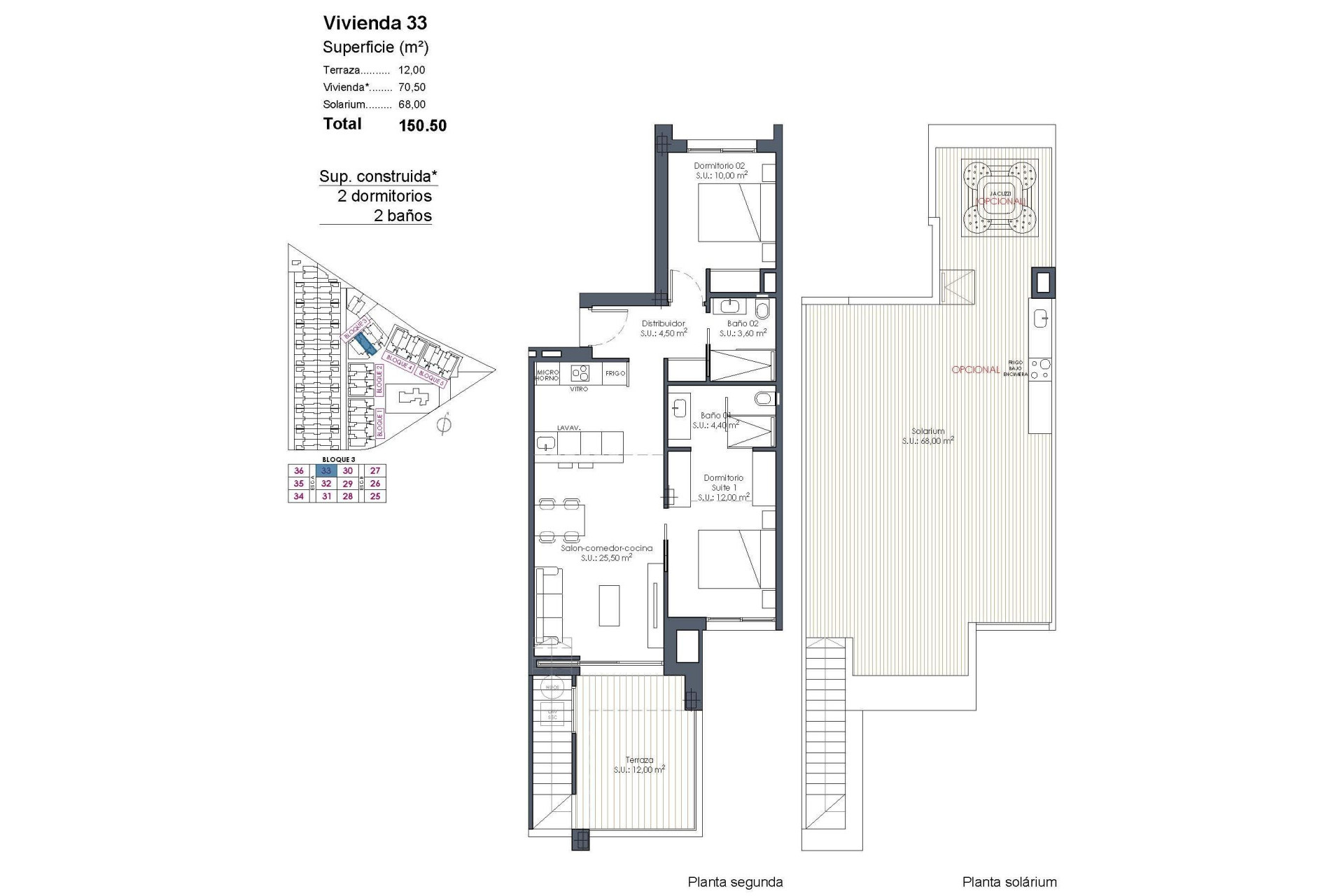 Nieuwbouw - Penthouse -
Los Alcazares - Serena Golf