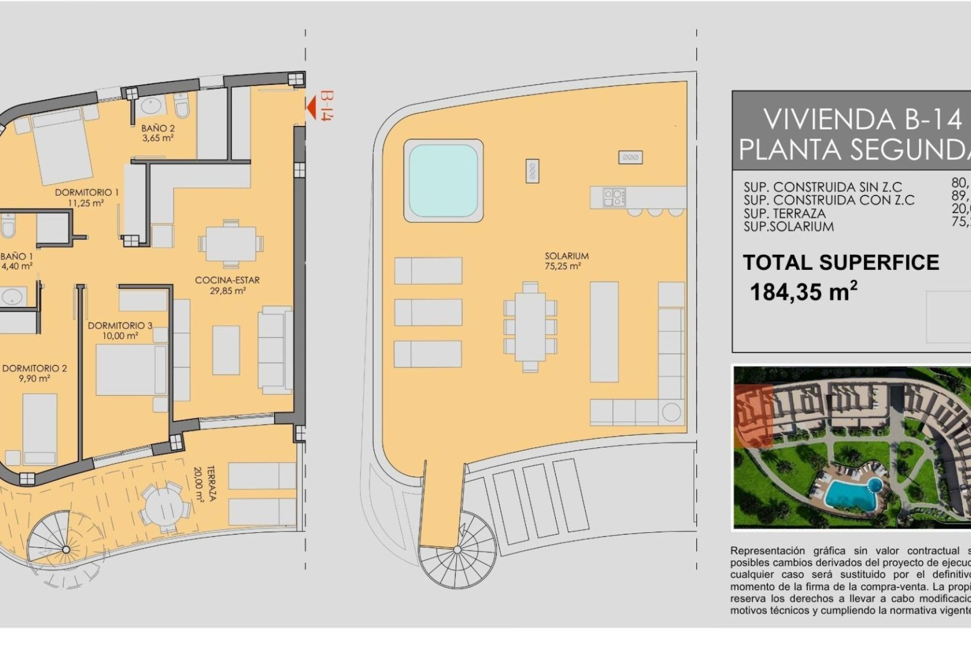 Nieuwbouw - Penthouse -
Los Alcazares - Serena Golf