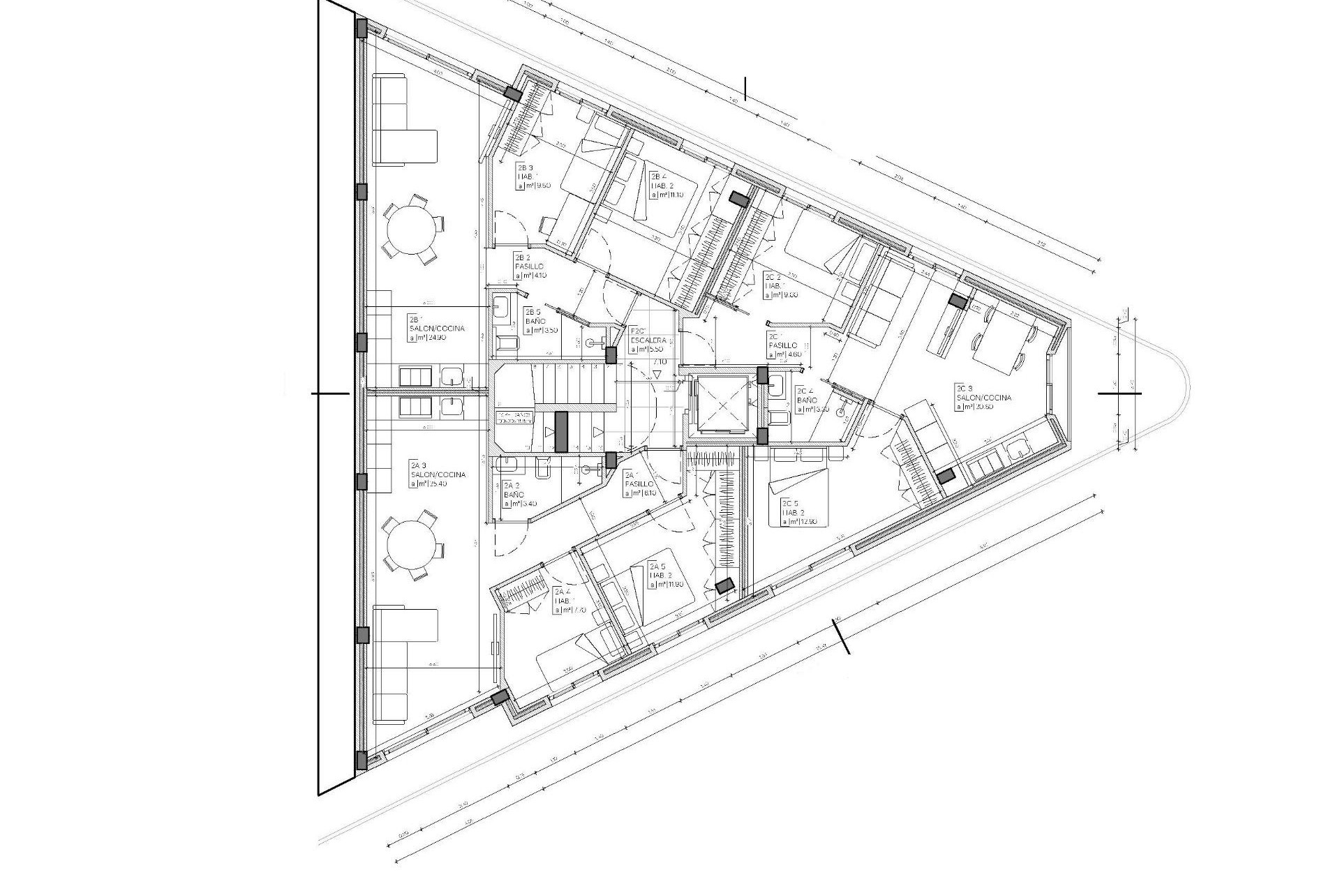 Nieuwbouw - Penthouse -
Mazarron - pueblo