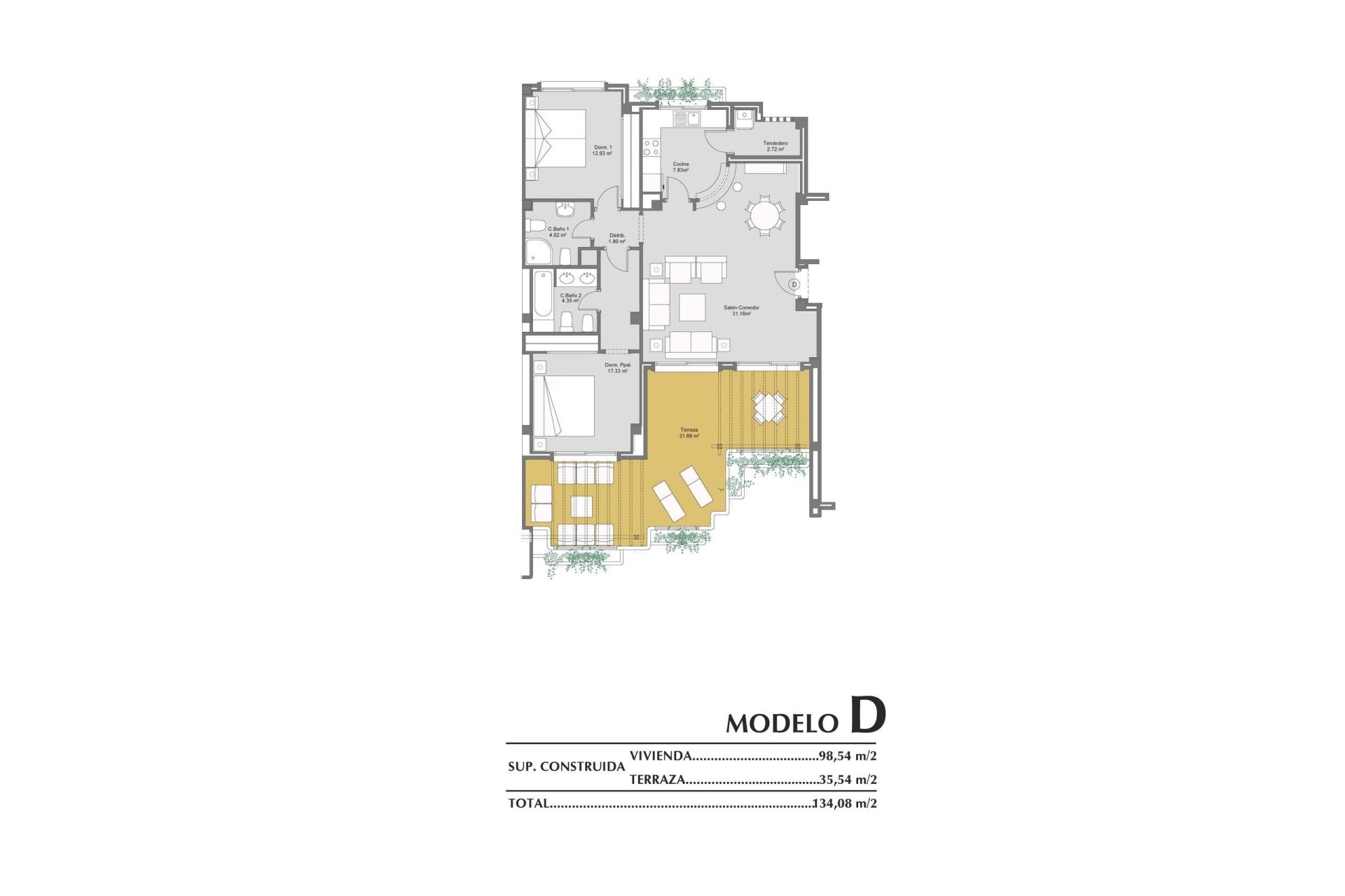 Nieuwbouw - Penthouse -
Orihuela Costa - Lomas de Campoamor