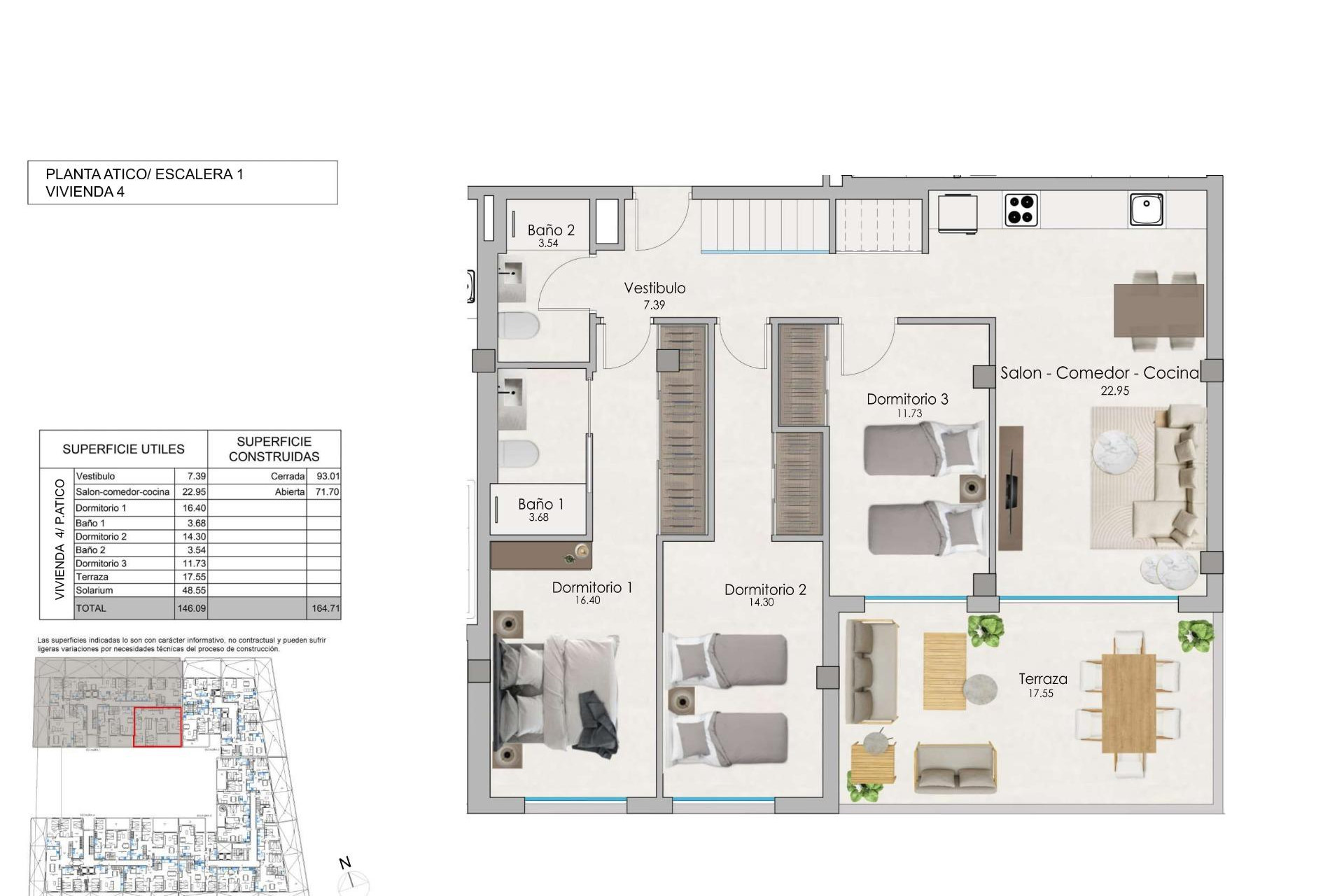 Nieuwbouw - Penthouse -
Santa Pola - Estacion de autobuses