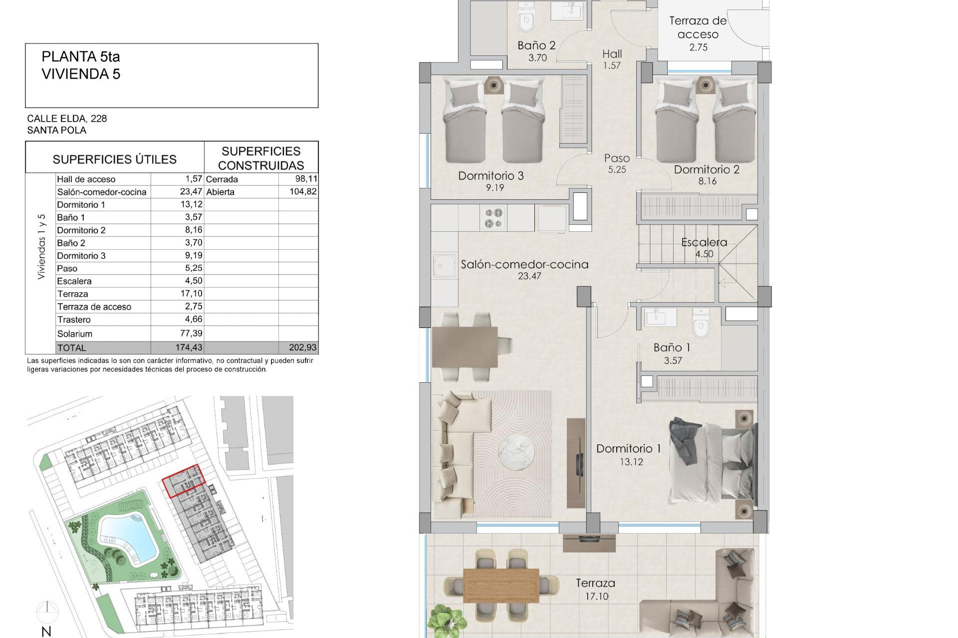 Nieuwbouw - Penthouse -
Santa Pola - Playa Tamarit