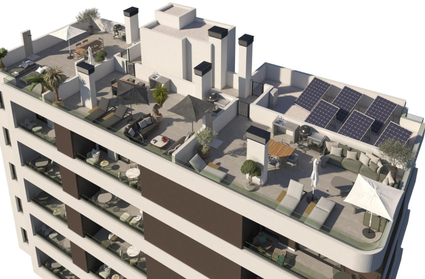 Nieuwbouw - Penthouse -
Santa Pola - pueblo