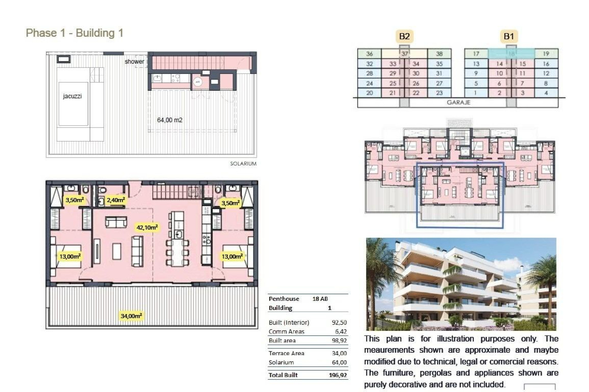 Nieuwbouw - Penthouse -
Torre Pacheco - Santa Rosalia Lake And Life Resort