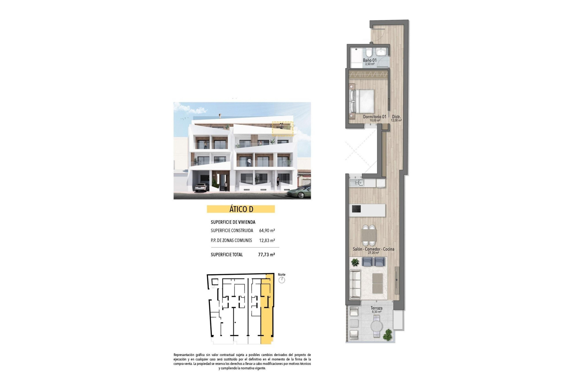 Nieuwbouw - Penthouse -
Torrevieja - Playa de El Cura