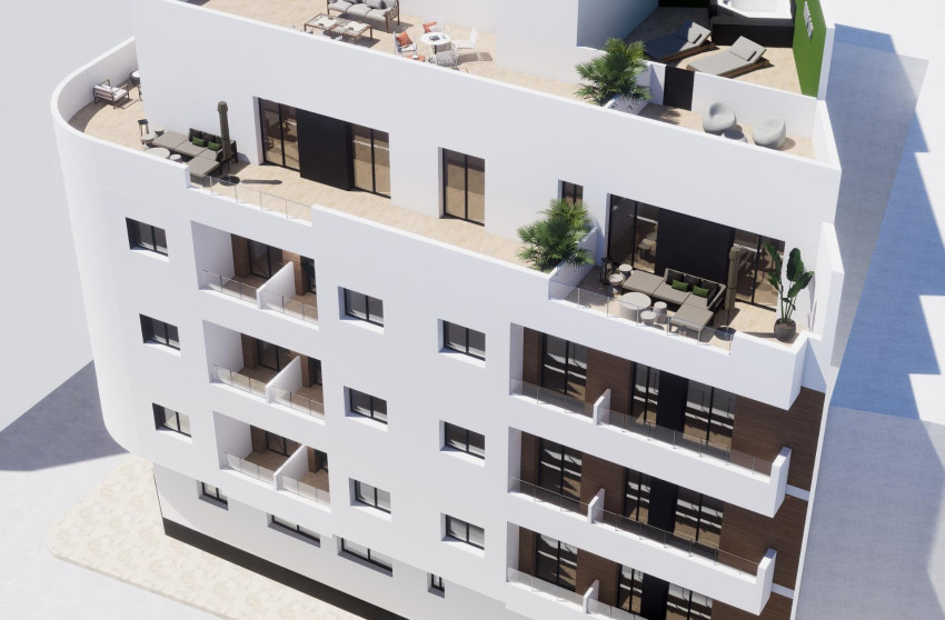 Nieuwbouw - Penthouse -
Torrevieja - pueblo