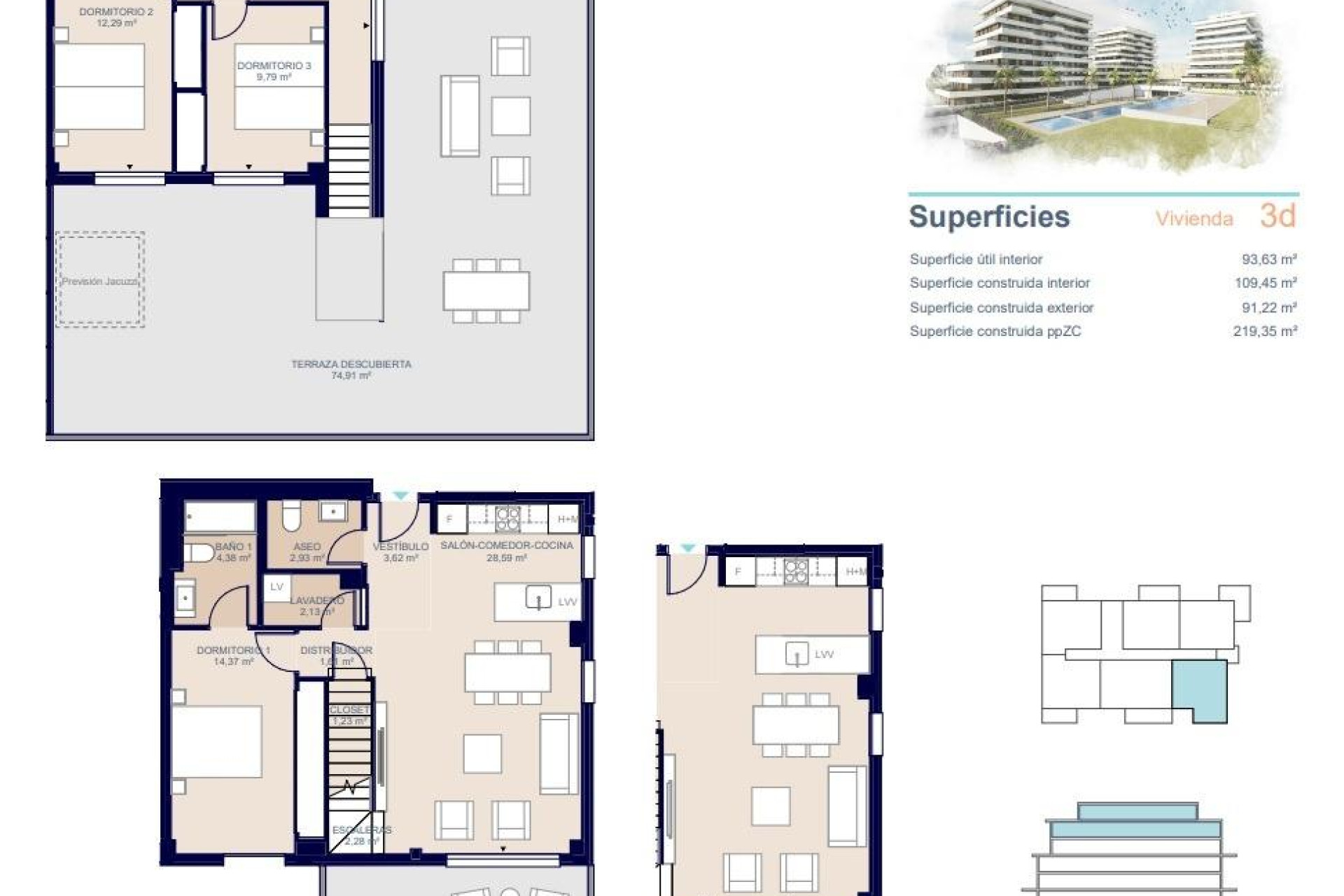 Nieuwbouw - Penthouse -
Villajoyosa - Playa del Torres
