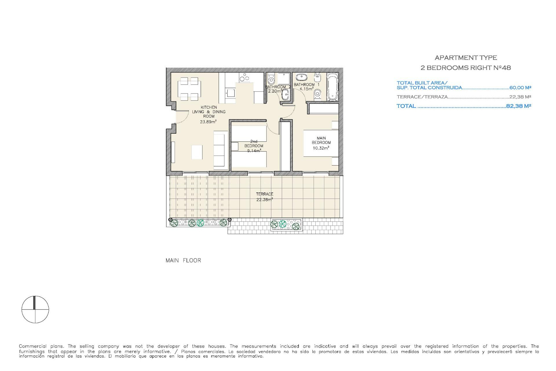 Nieuwbouw - Plat -
Aguilas - Collados