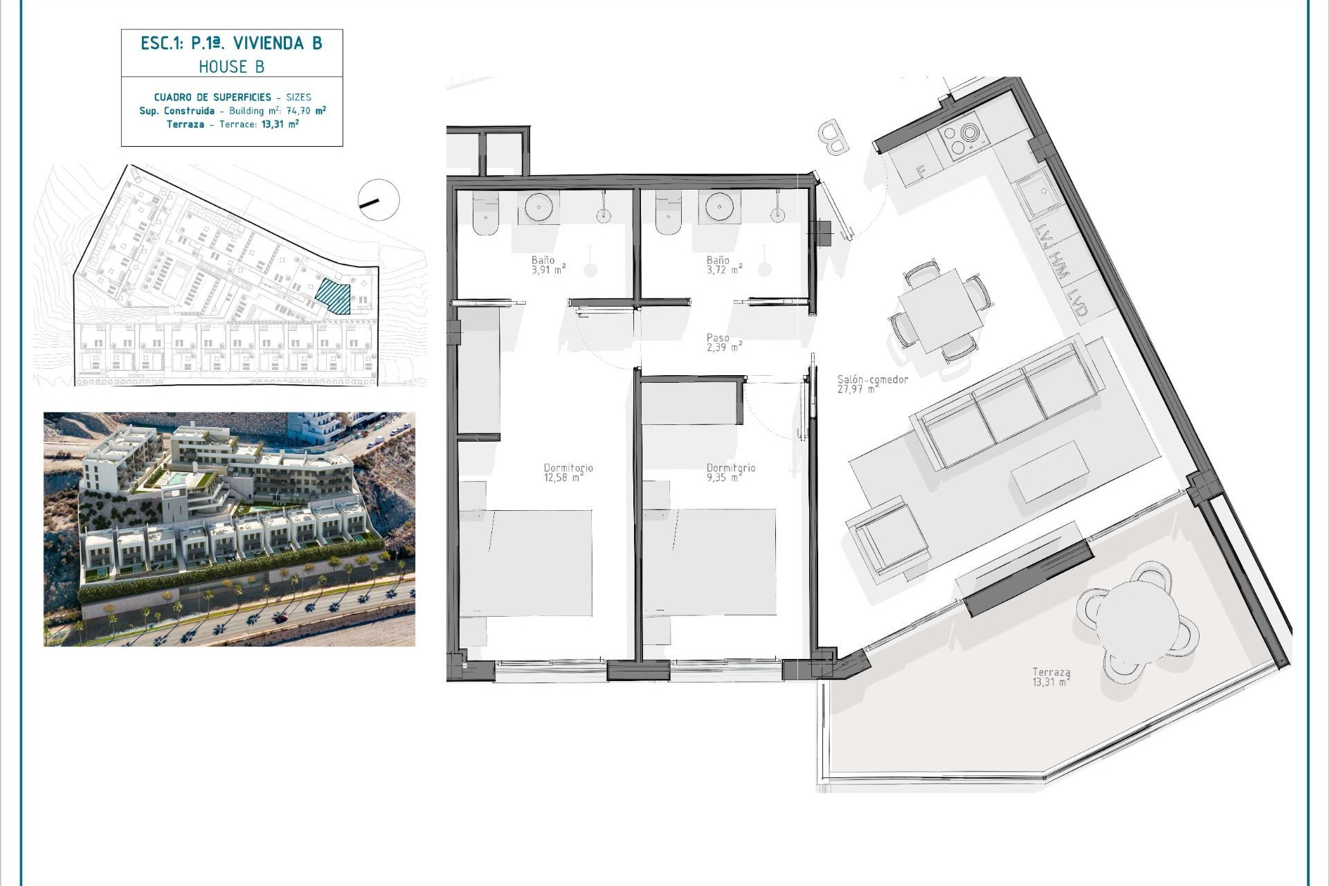 Nieuwbouw - Plat -
Aguilas - El Hornillo