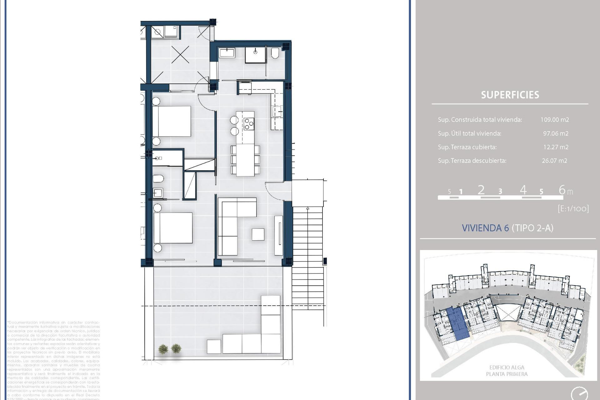 Nieuwbouw - Plat -
Arenal d´en Castell - pueblo