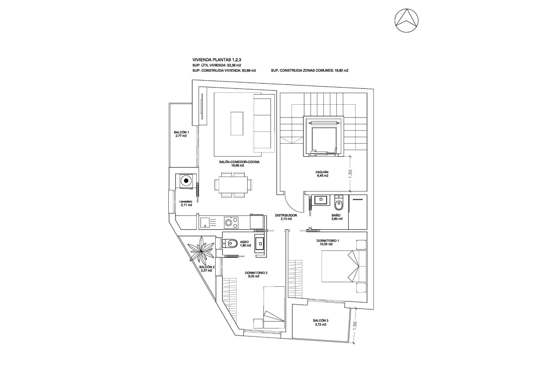 Nieuwbouw - Plat -
Bigastro - centro