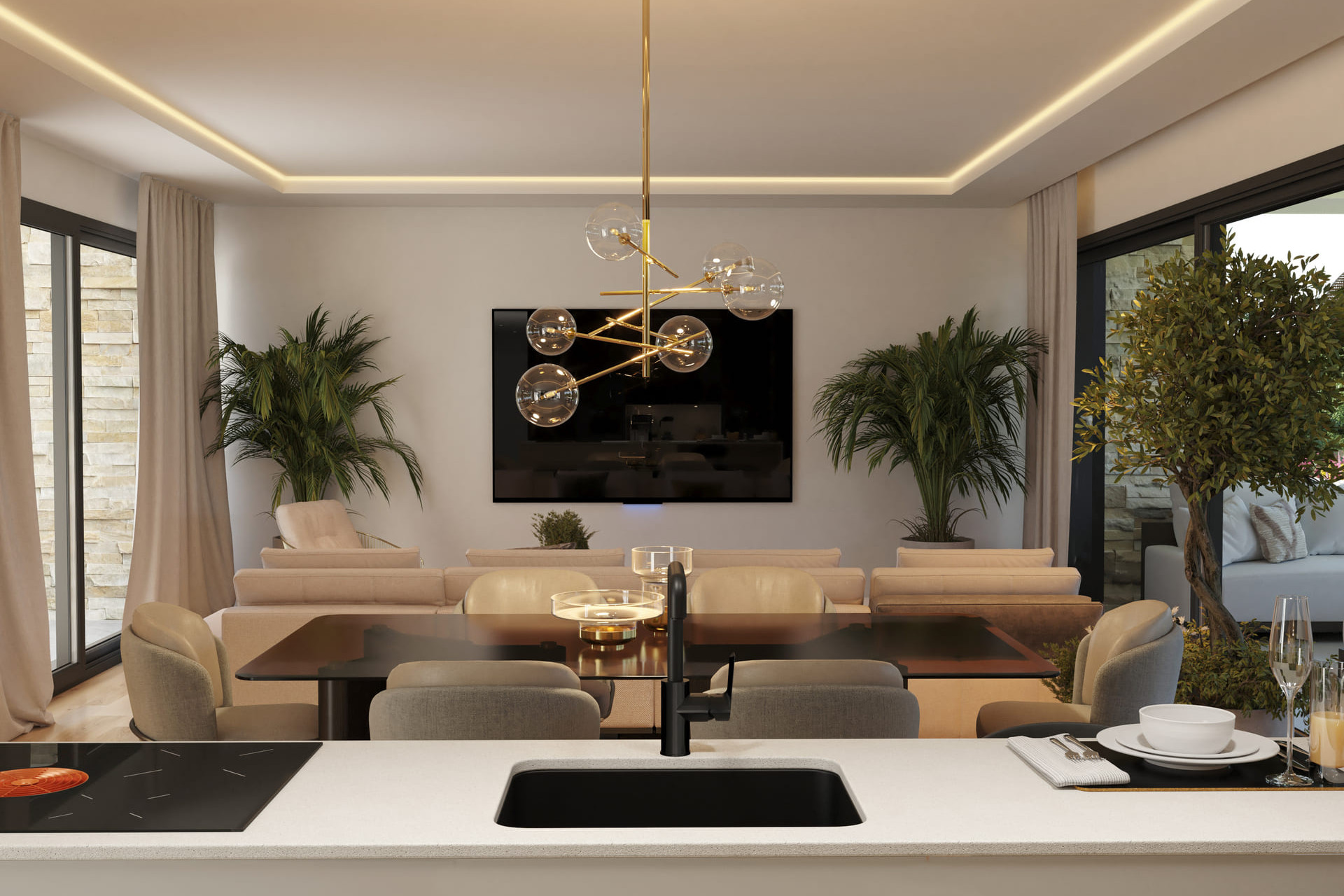 Nieuwbouw - Plat -
Las Colinas Golf