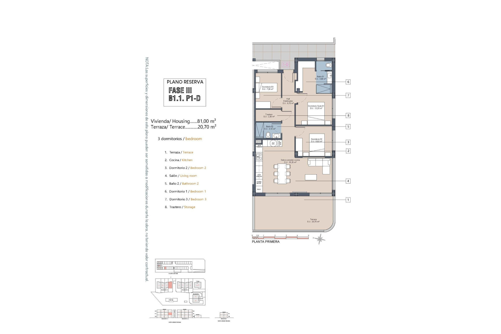Nieuwbouw - Plat -
Los Alcazares - La Serena Golf