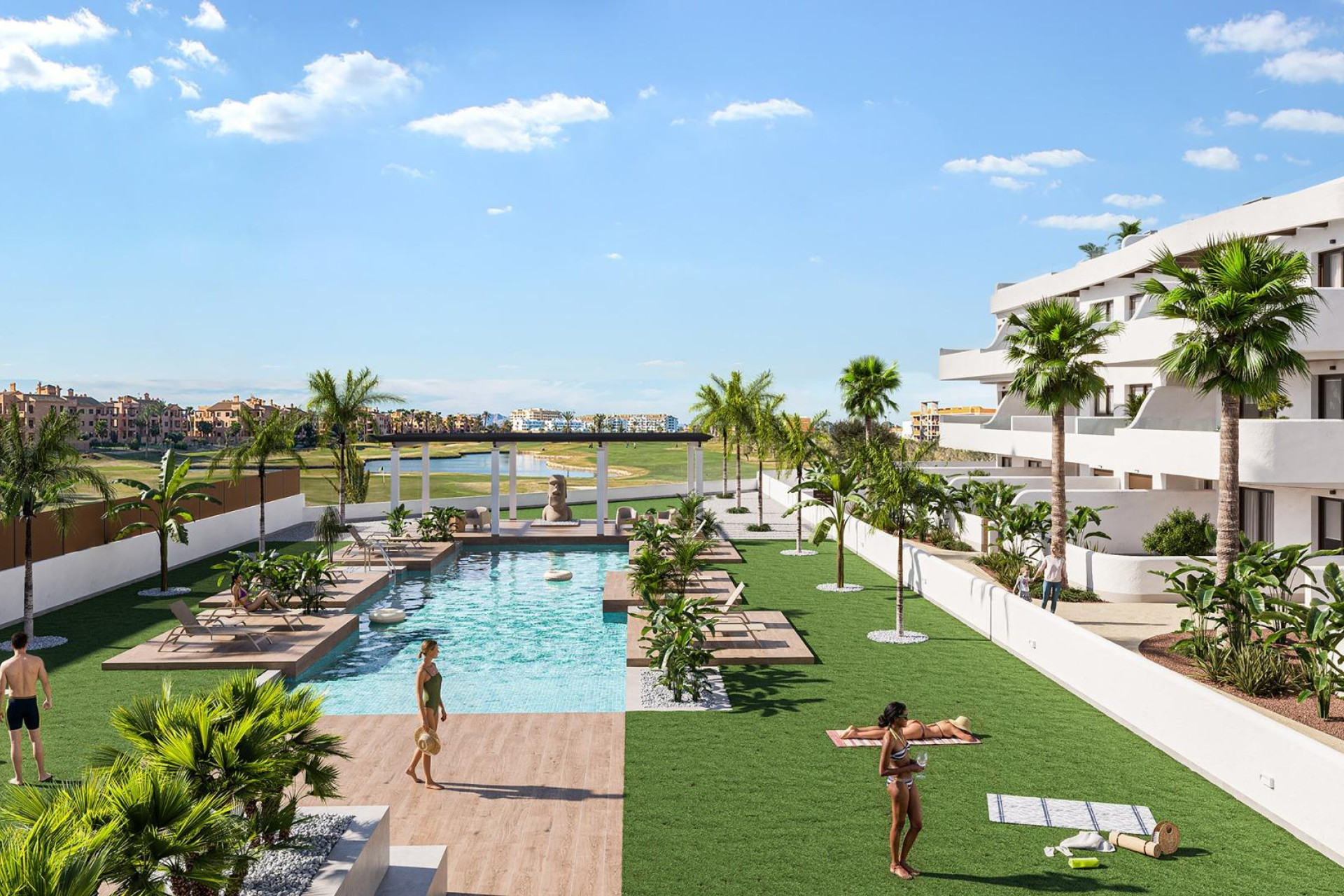 Nieuwbouw - Plat -
Los Alcazares - La Serena Golf