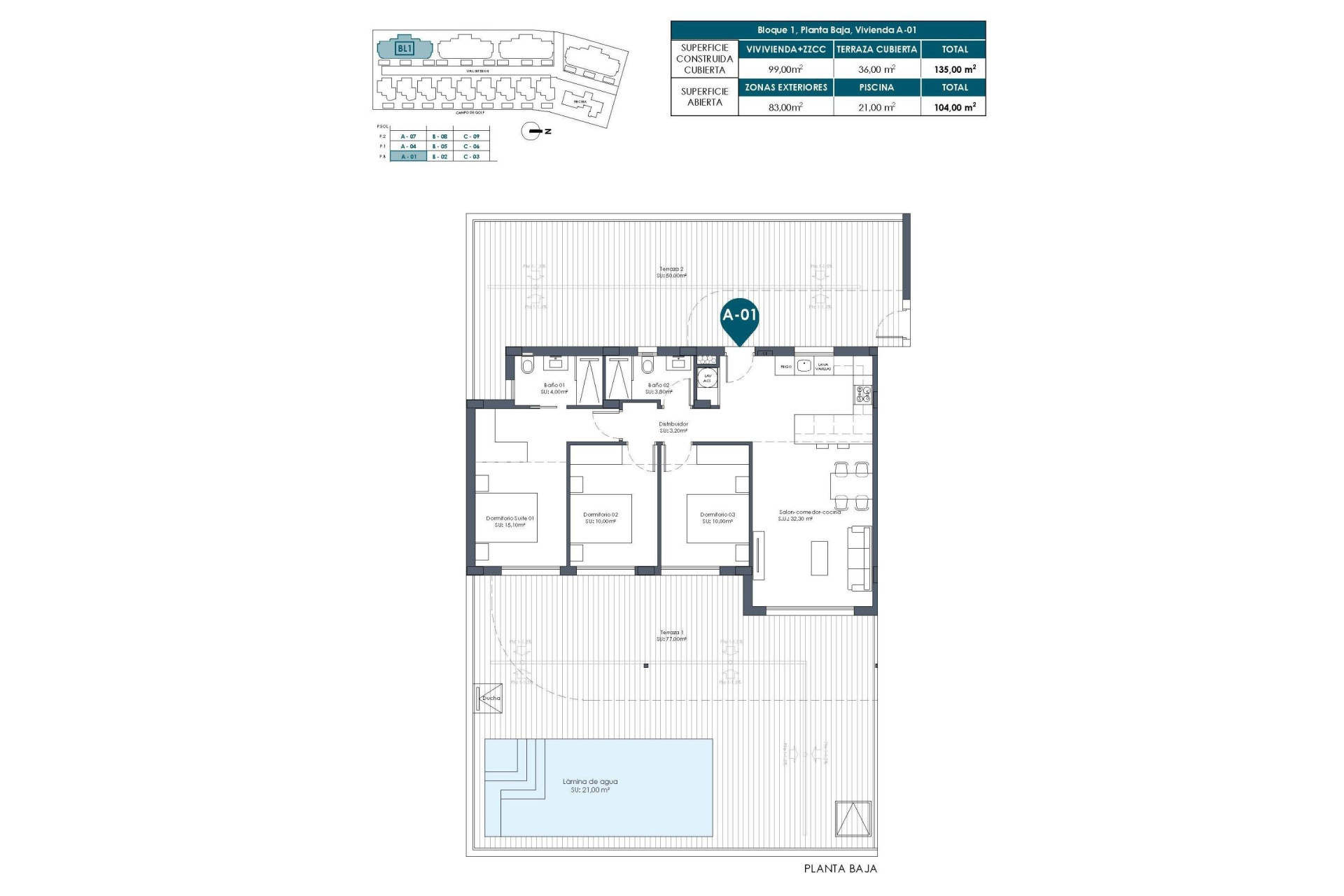 Nieuwbouw - Plat -
Los Alcazares - Serena Golf