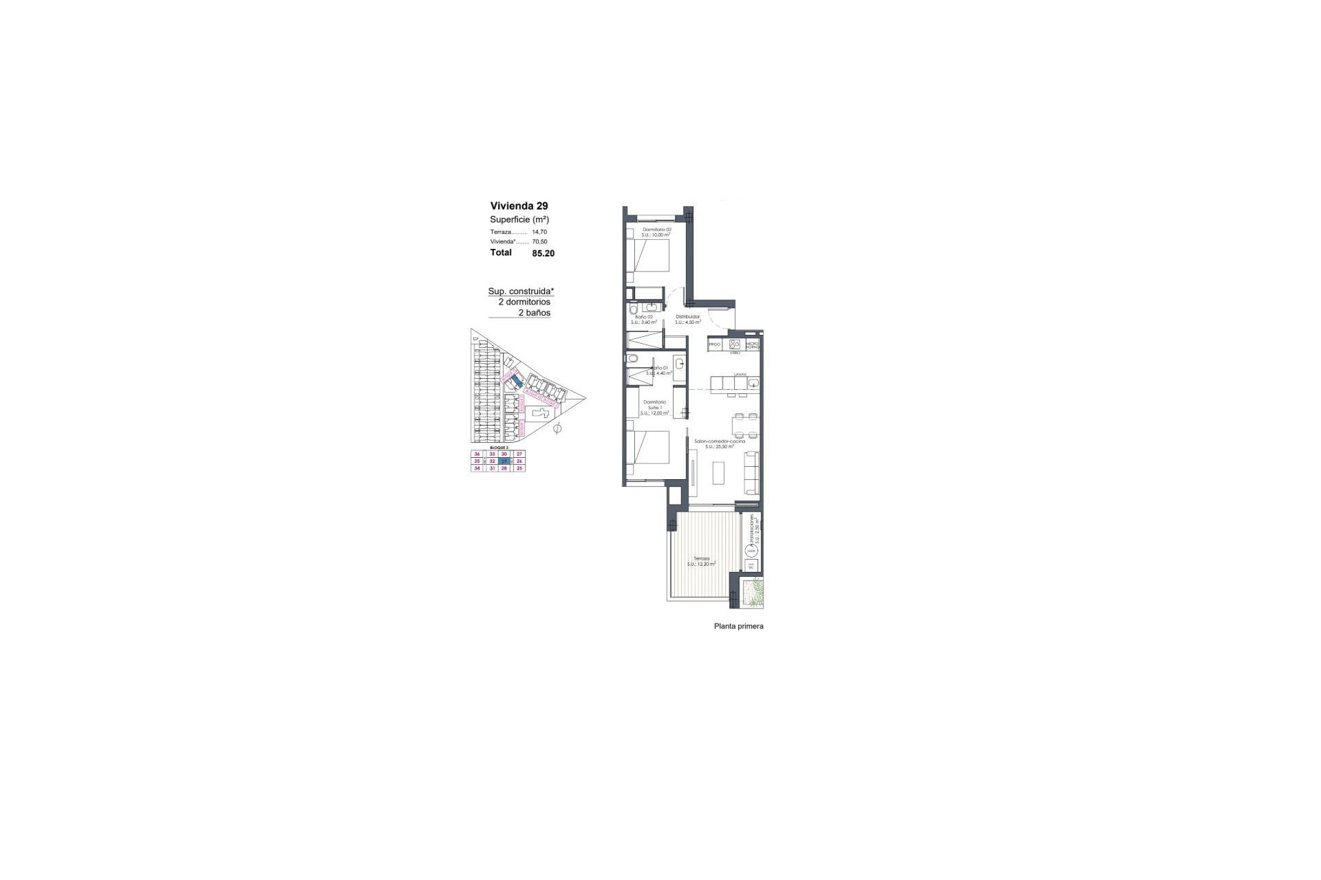Nieuwbouw - Plat -
Los Alcazares - Serena Golf