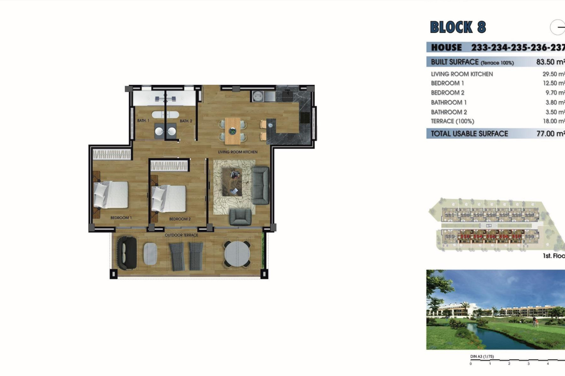 Nieuwbouw - Plat -
Los Alcazares - Serena Golf