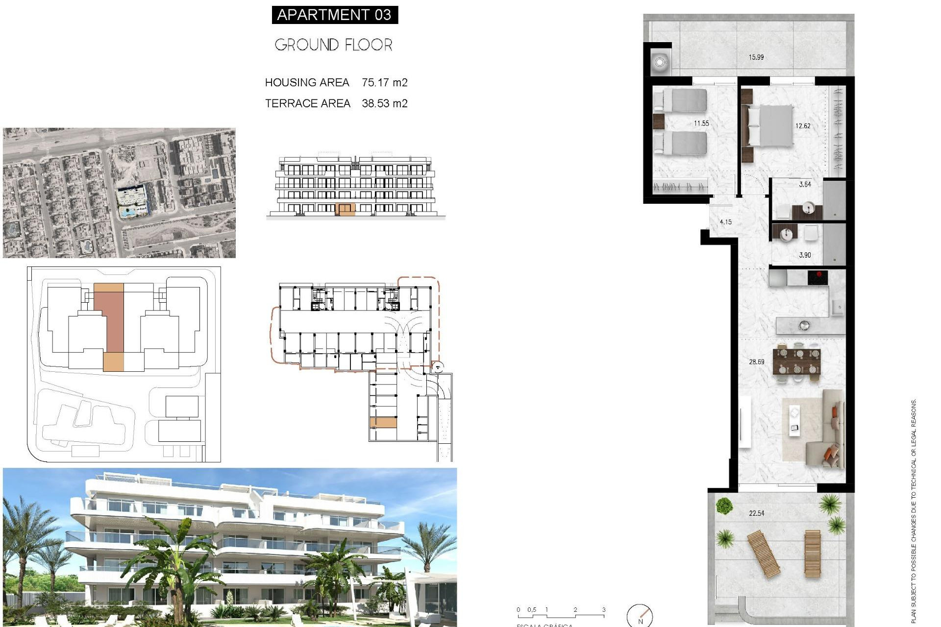 Nieuwbouw - Plat -
Orihuela Costa - Lomas de Cabo Roig