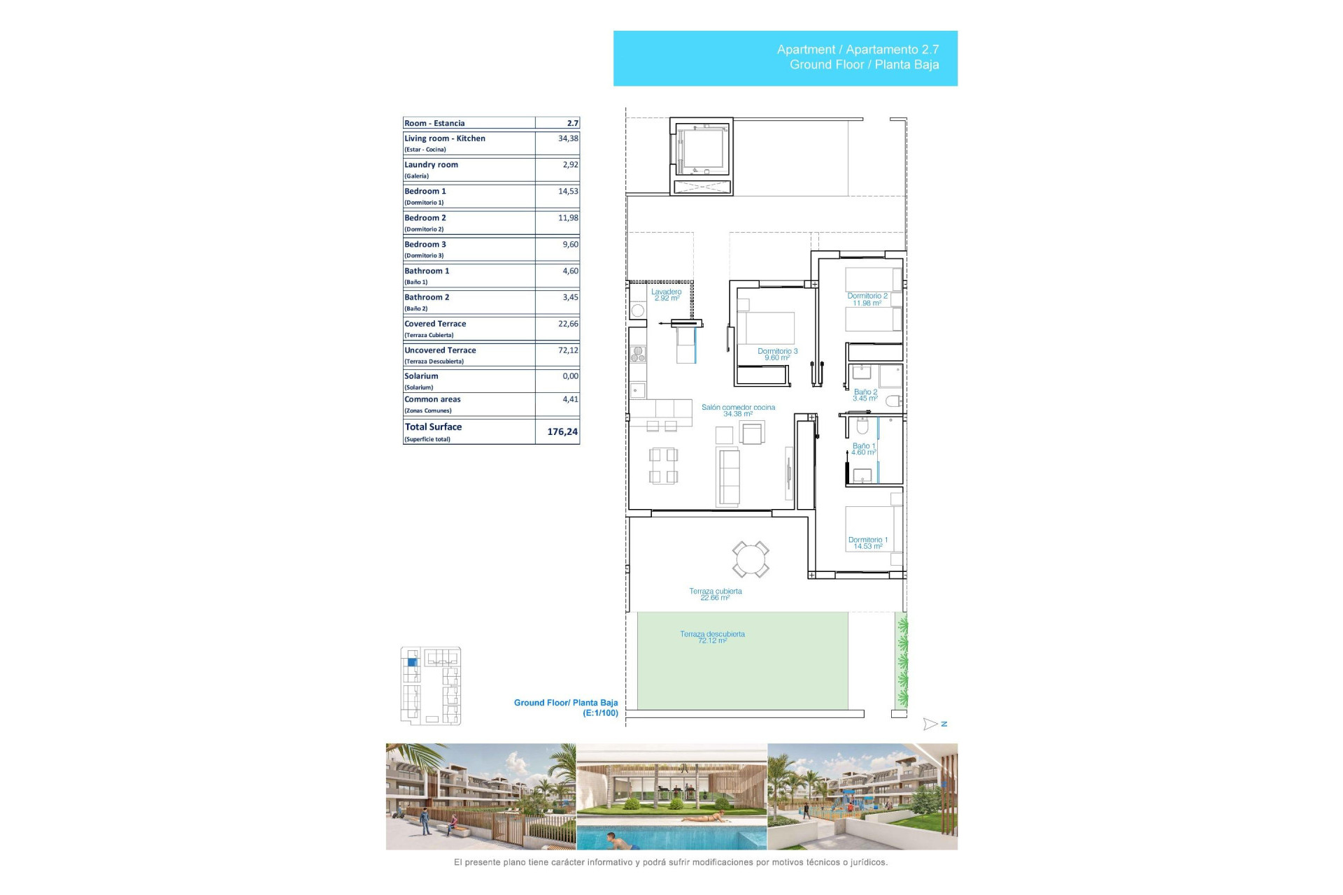 Nieuwbouw - Plat -
Pilar de la Horadada - Playa de las Higuericas