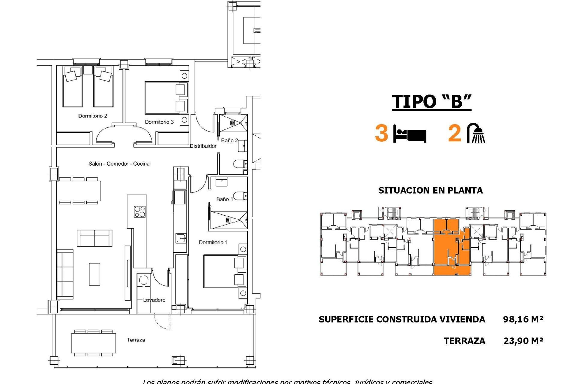 Nieuwbouw - Plat -
San Miguel de Salinas - Pueblo