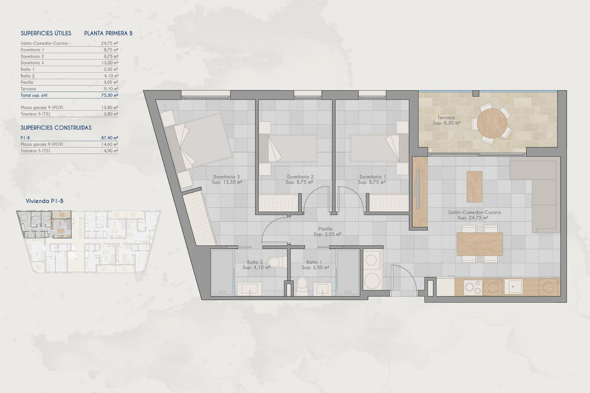 Nieuwbouw - Plat -
San Pedro del Pinatar - Lo Pagan