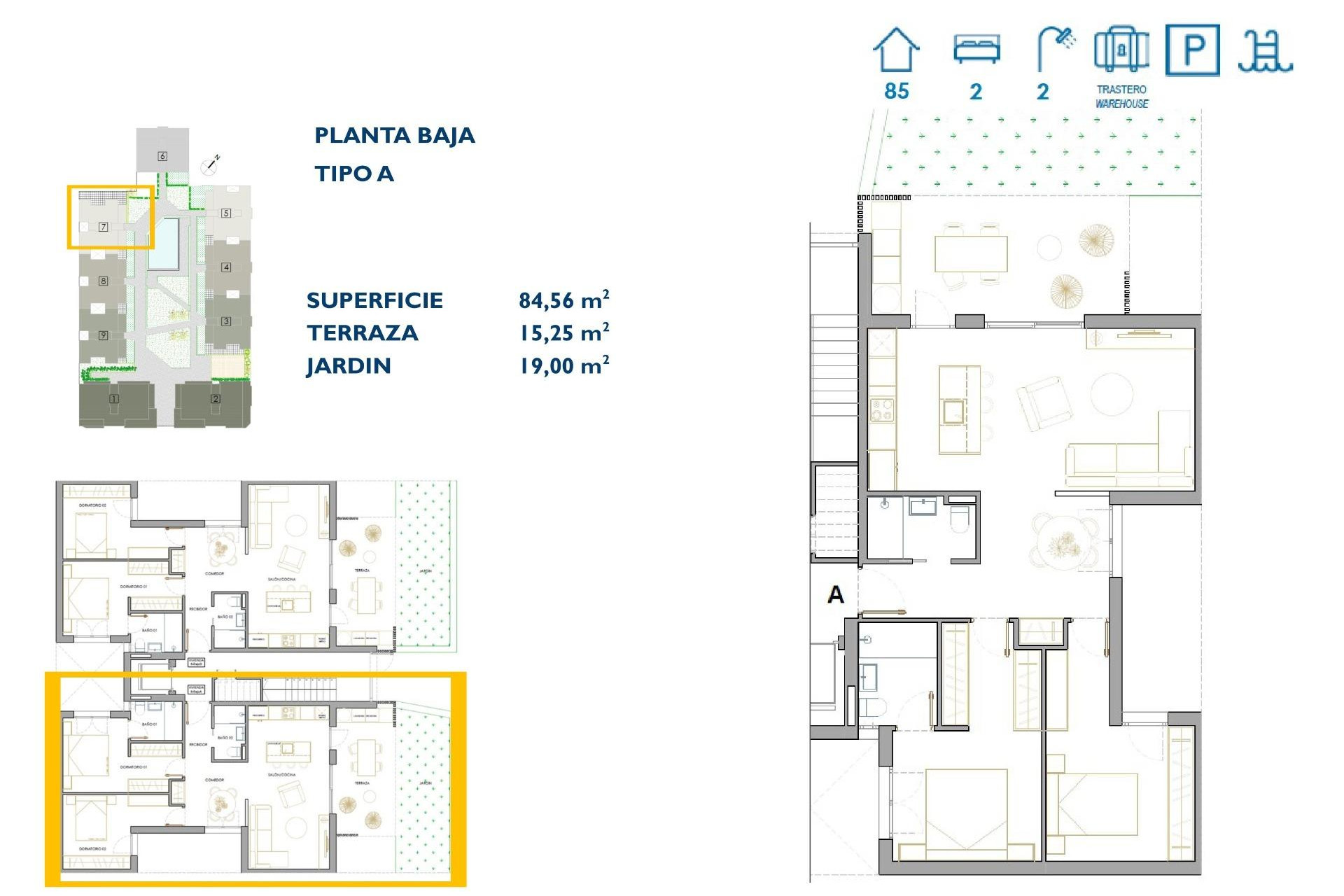 Nieuwbouw - Plat -
San Pedro del Pinatar - Pueblo