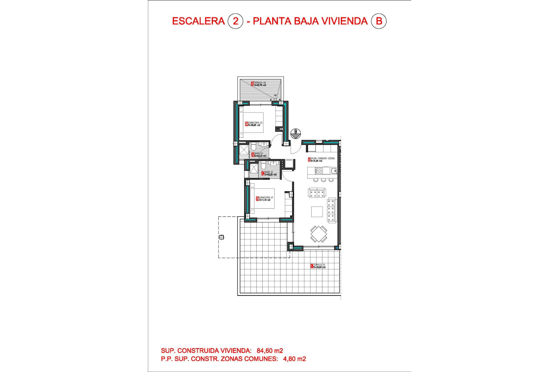 Nieuwbouw - Plat -
Torrevieja - Aguas Nuevas