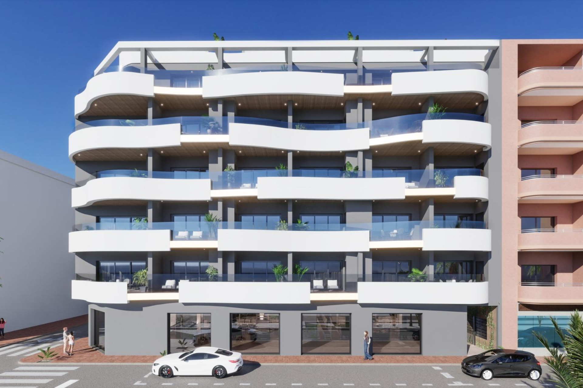 Nieuwbouw - Plat -
Torrevieja - Habaneras