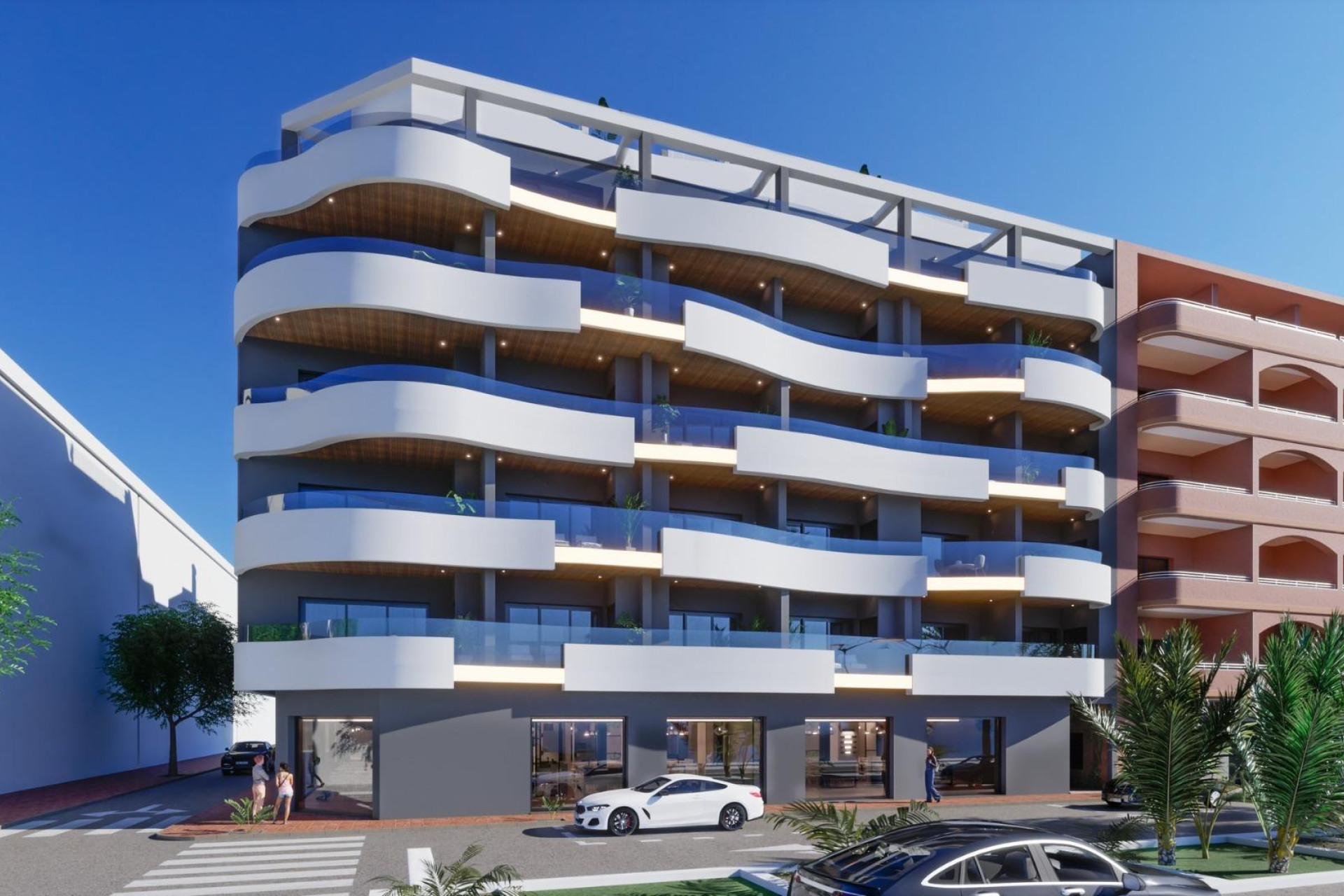 Nieuwbouw - Plat -
Torrevieja - Habaneras