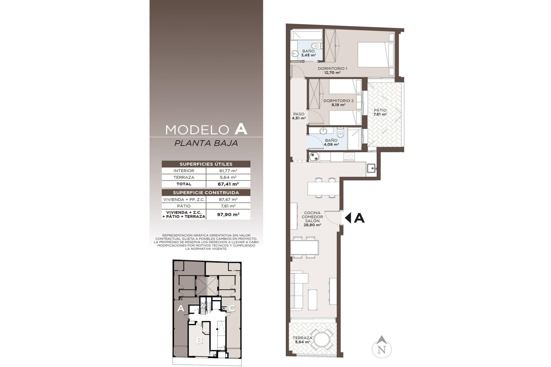 Nieuwbouw - Plat -
Torrevieja - Playa de El Cura