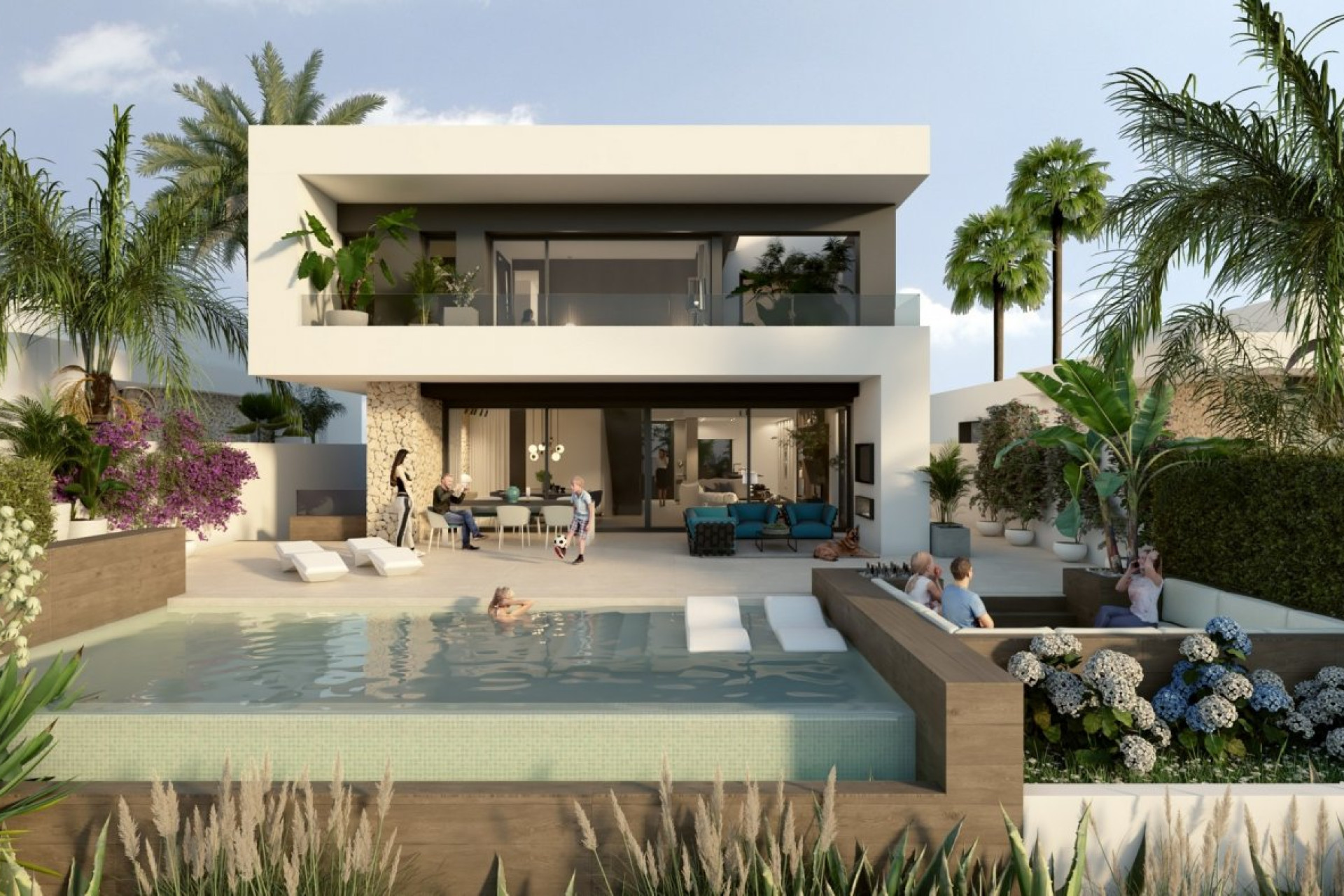 Nieuwbouw - Villa -
Algorfa