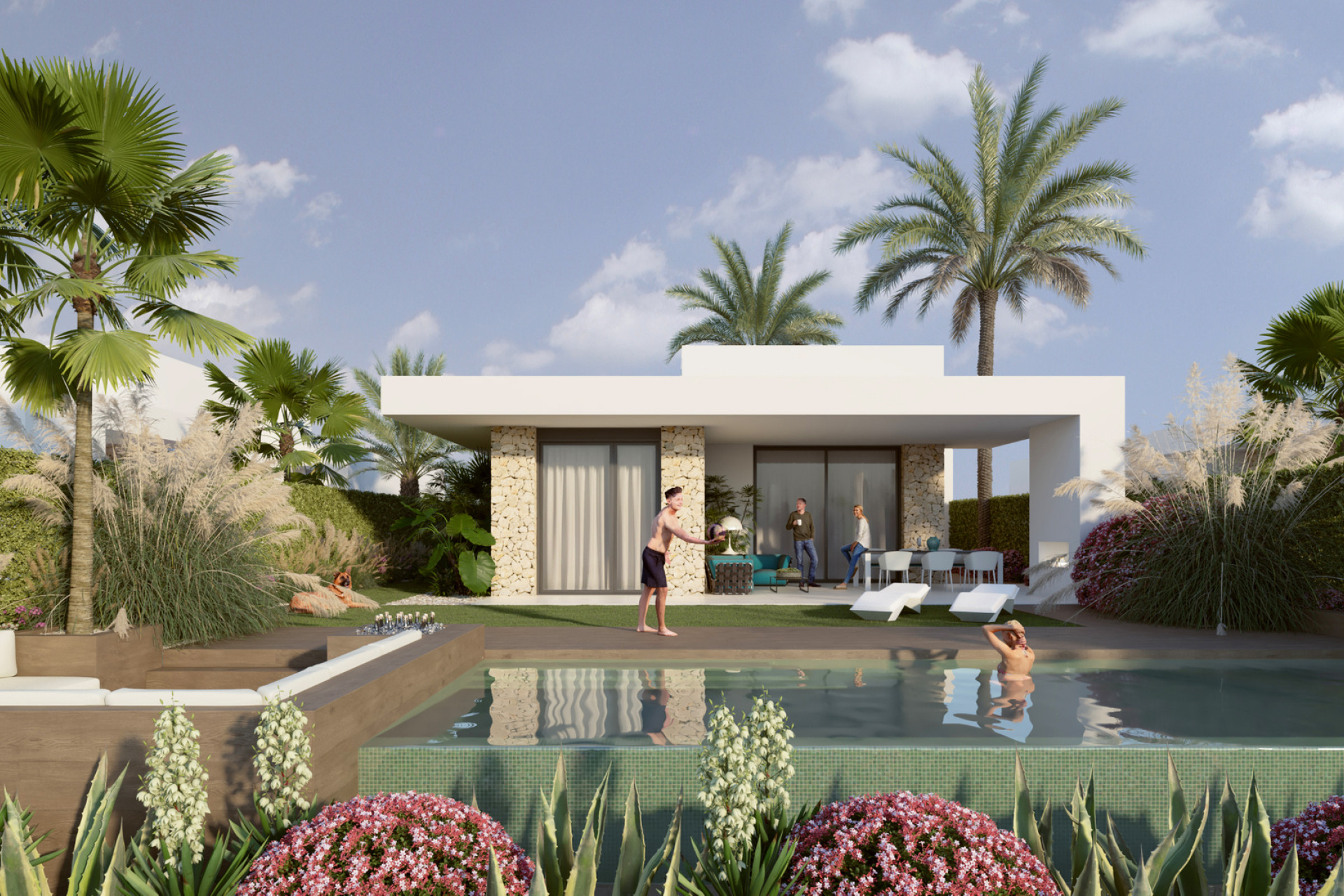 Nieuwbouw - Villa -
Algorfa
