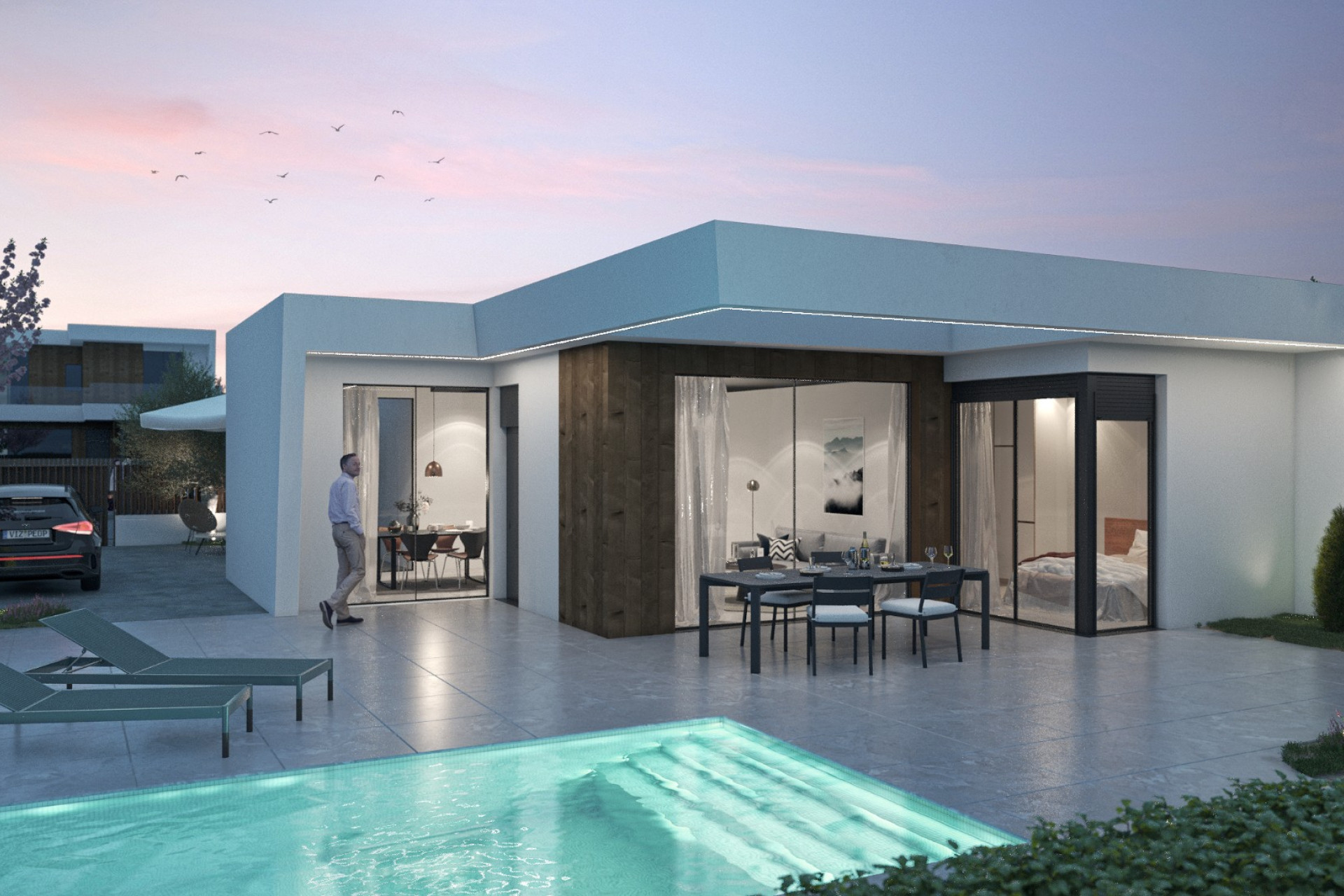 Nieuwbouw - Villa -
Altaona Golf and Country Village - Altaona Golf Murcia