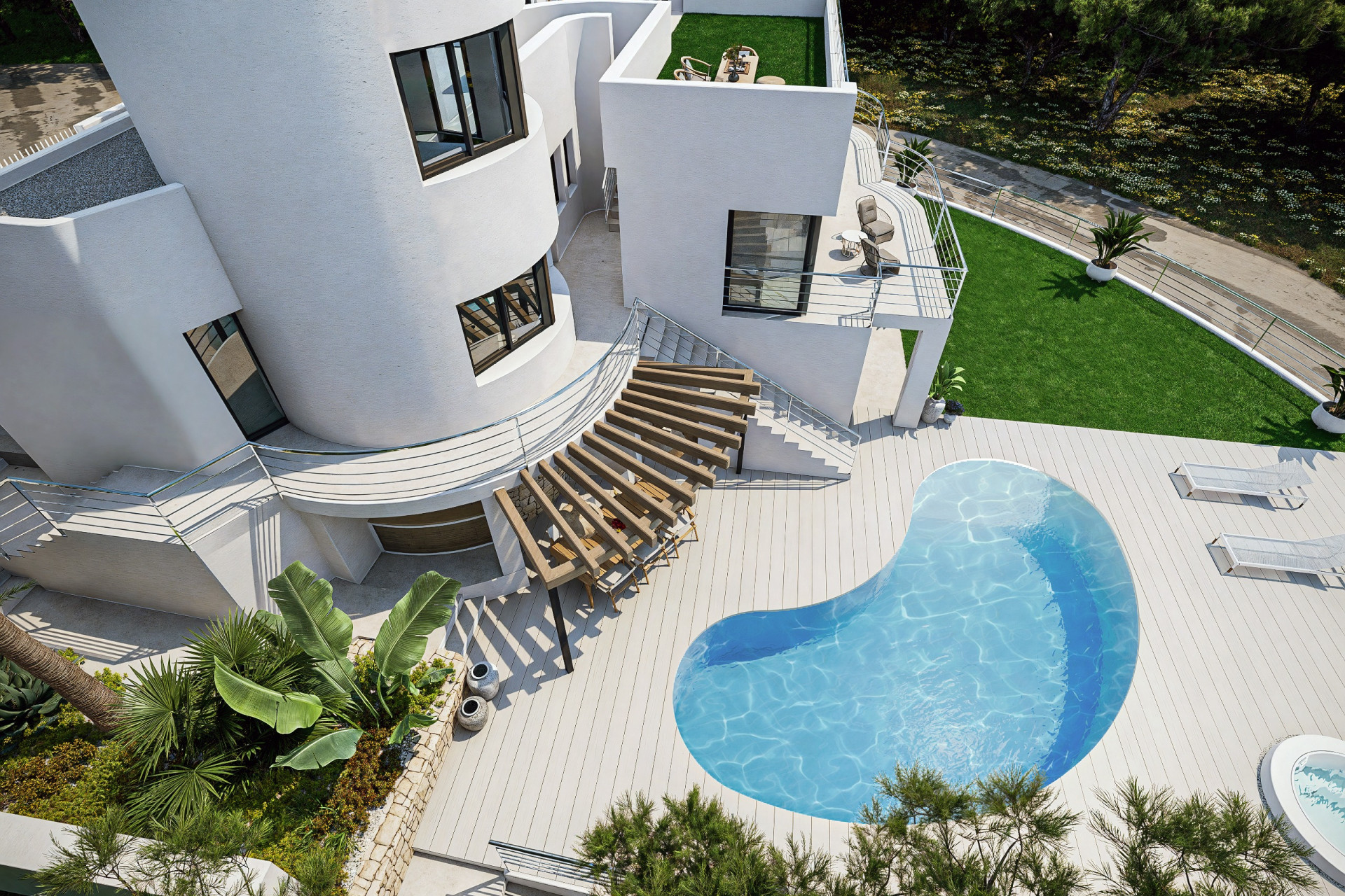 Nieuwbouw - Villa -
Altea